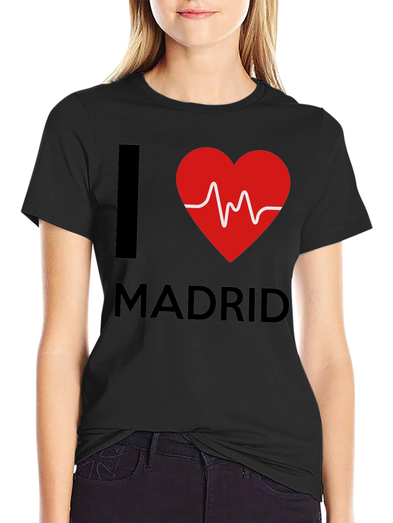 I Heart Madrid T-Shirt - Stylish Graphic Tee