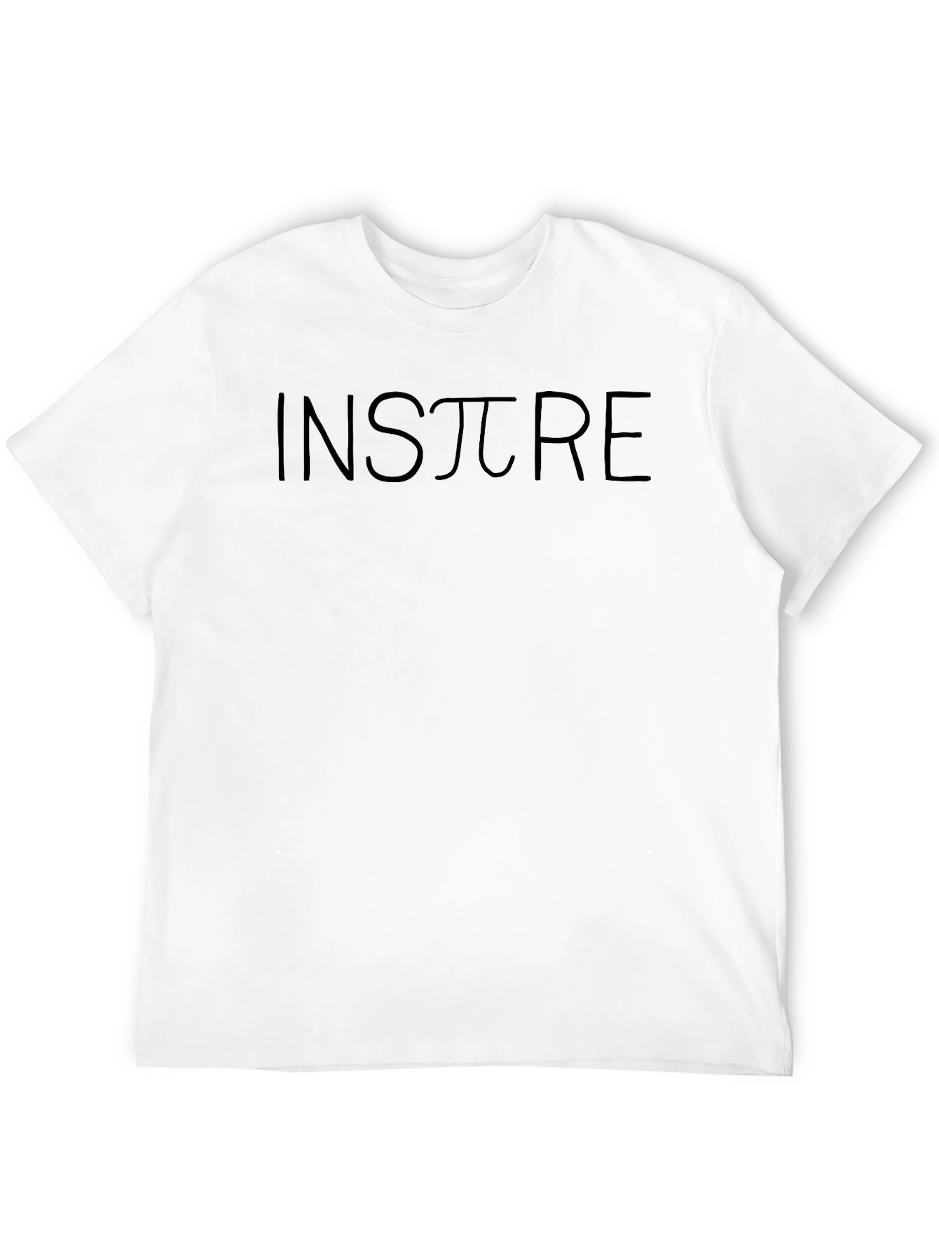 Inspire with Math T-Shirt - Black Cotton Tee