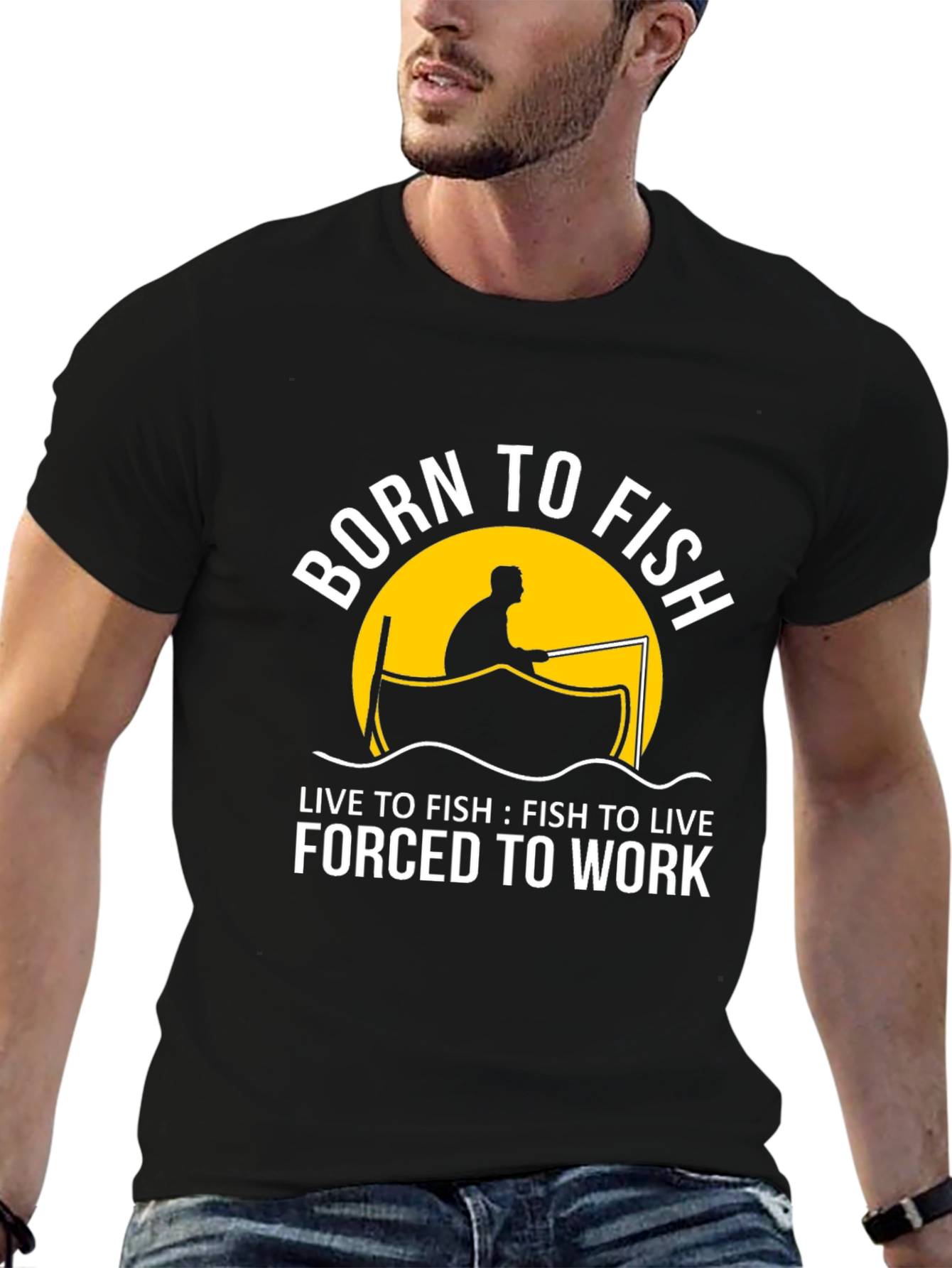 Born To Fish Graphic Tee