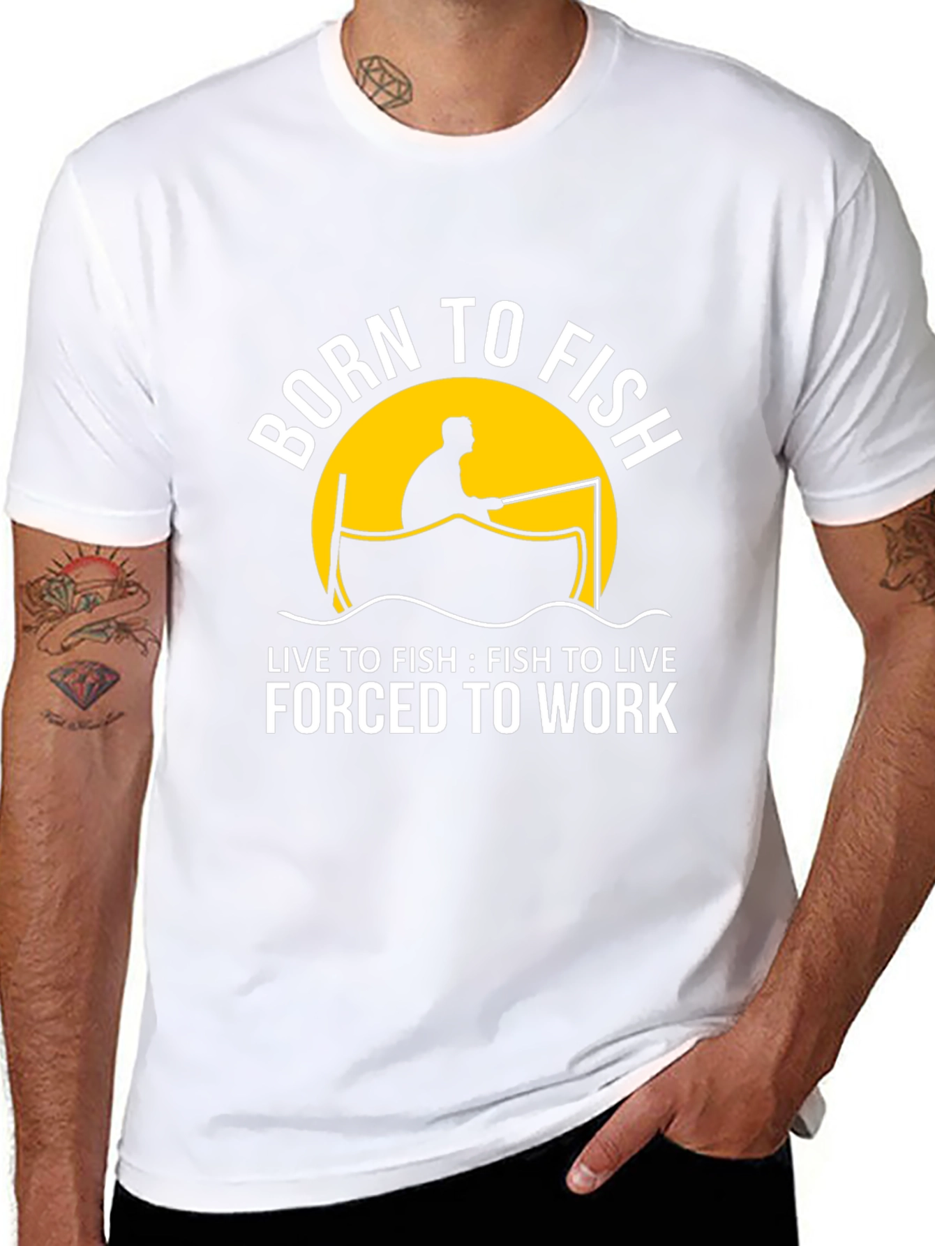 Born To Fish Graphic Tee