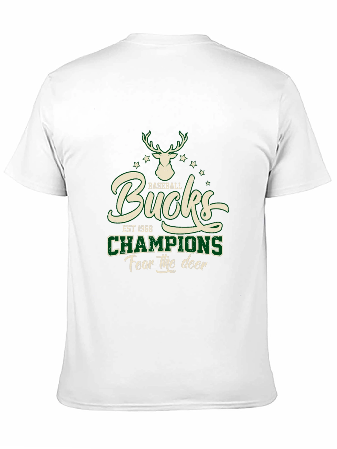 Bucks Champions T-Shirt - Fear the Deer!