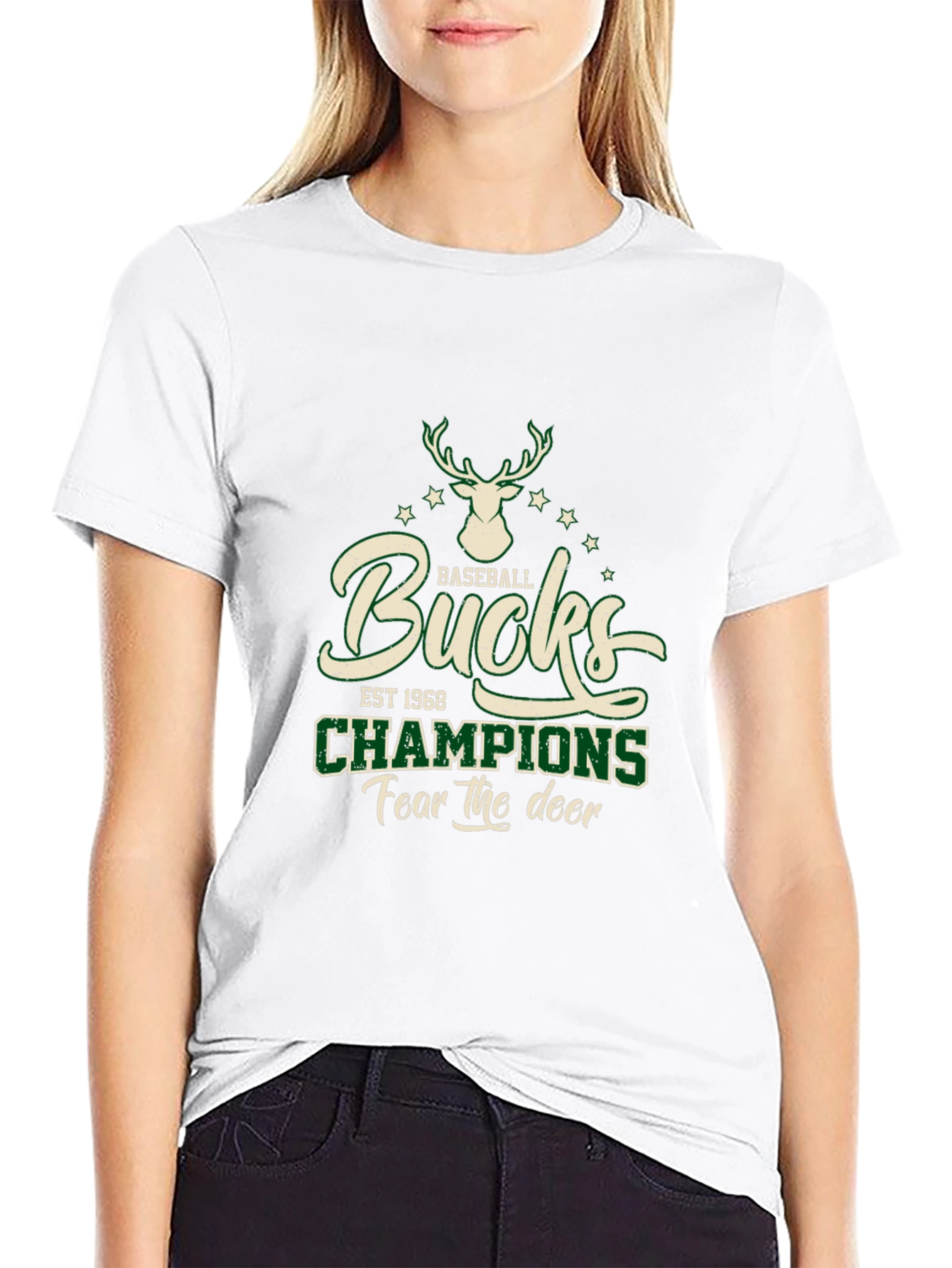 Bucks Champions T-Shirt - Fear the Deer!