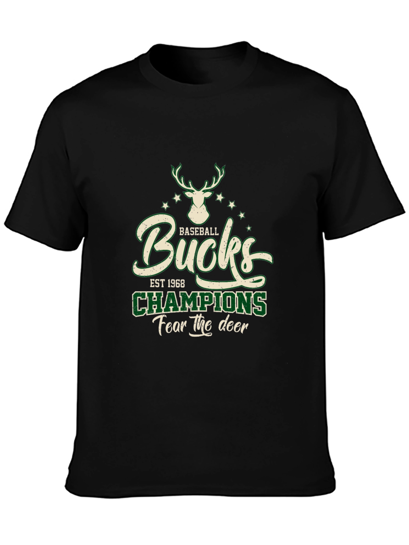 Bucks Champions T-Shirt - Fear the Deer!