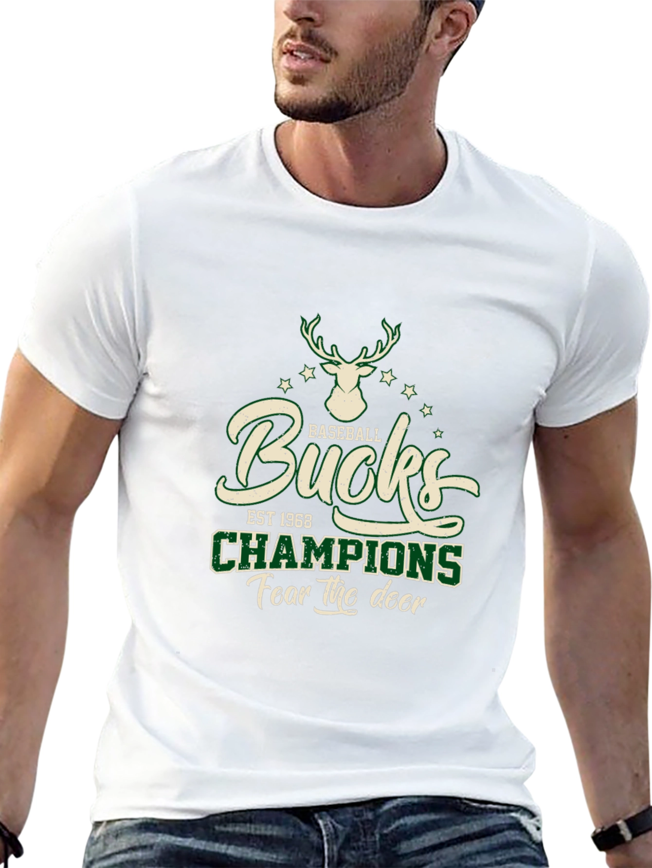 Bucks Champions T-Shirt - Fear the Deer!