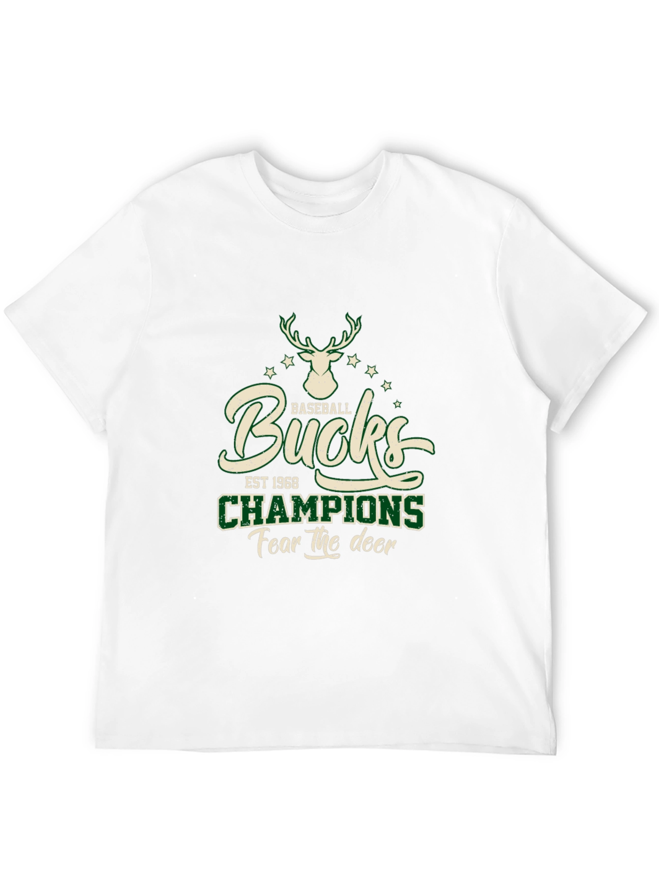 Bucks Champions T-Shirt - Fear the Deer!