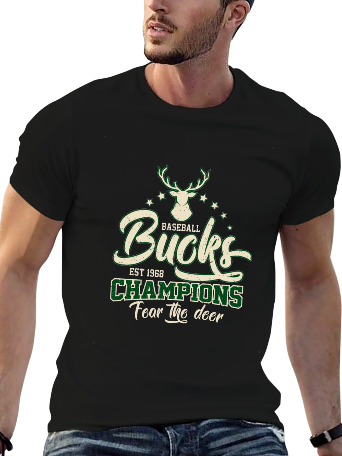 Bucks Champions T-Shirt - Fear the Deer!
