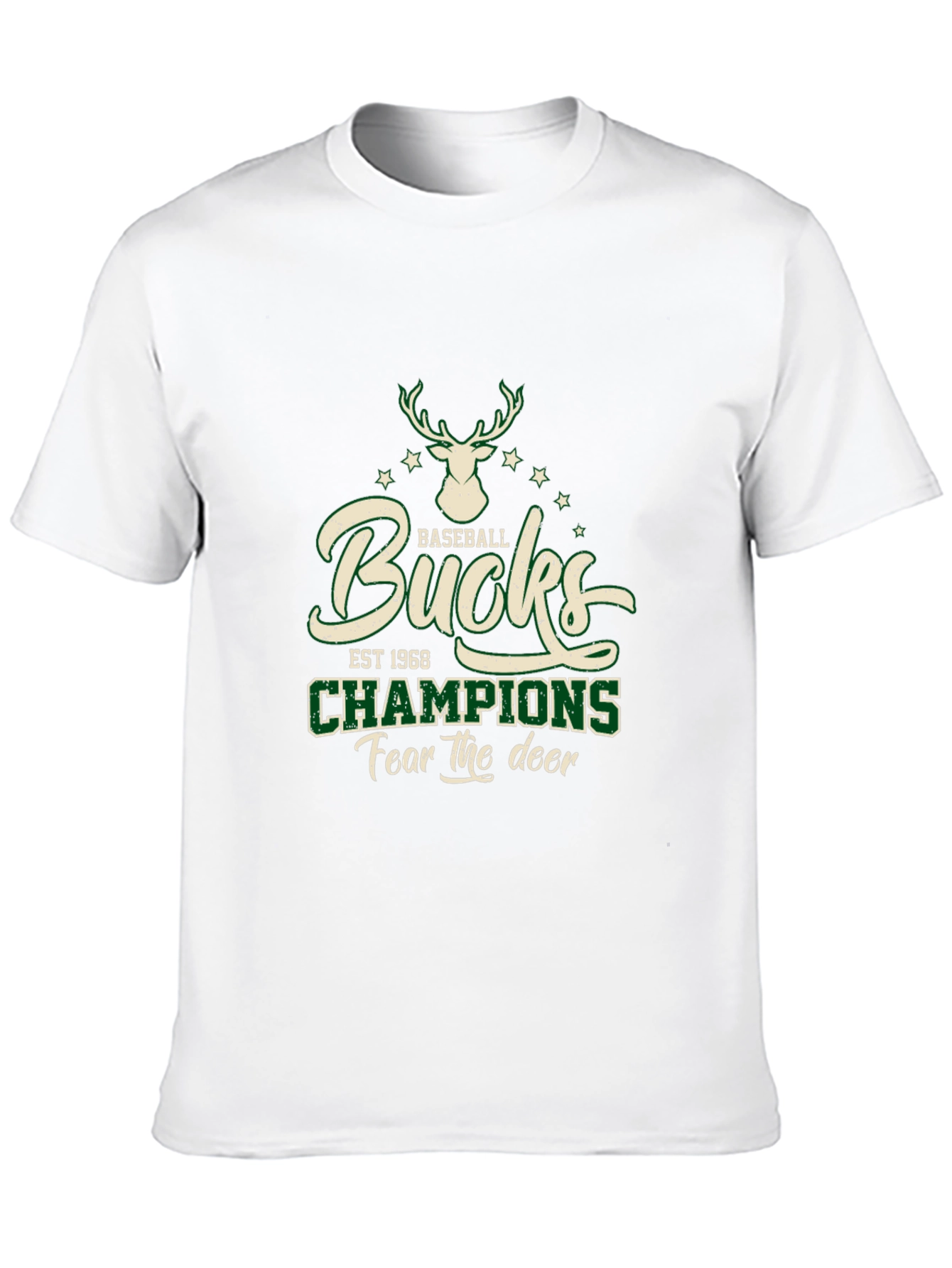 Bucks Champions T-Shirt - Fear the Deer!