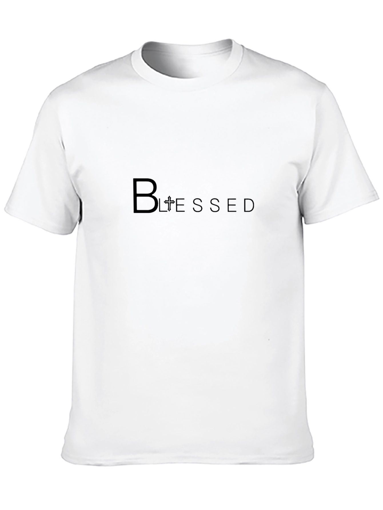 Blessed Graphic Tee - Stylish Religious T-Shirt