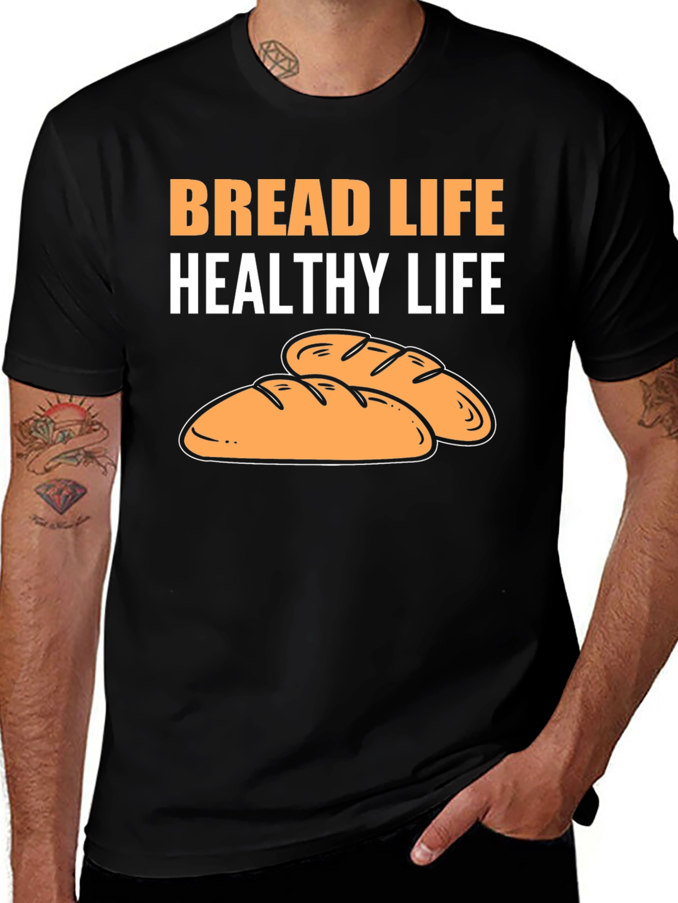 Bread Life T-Shirt - Healthy Lifestyle Tee