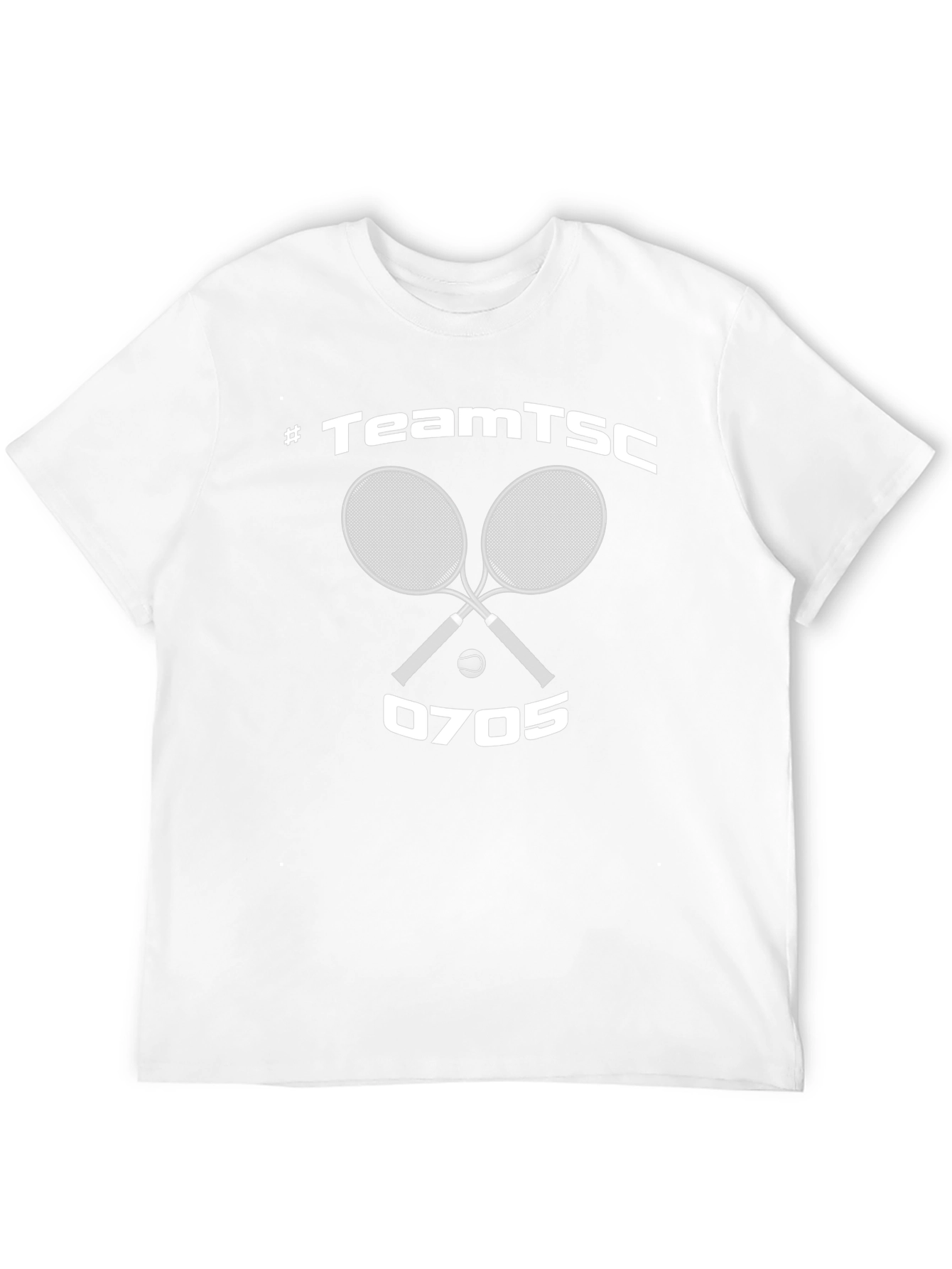 TeamTSC Tennis Racket Graphic T-Shirt