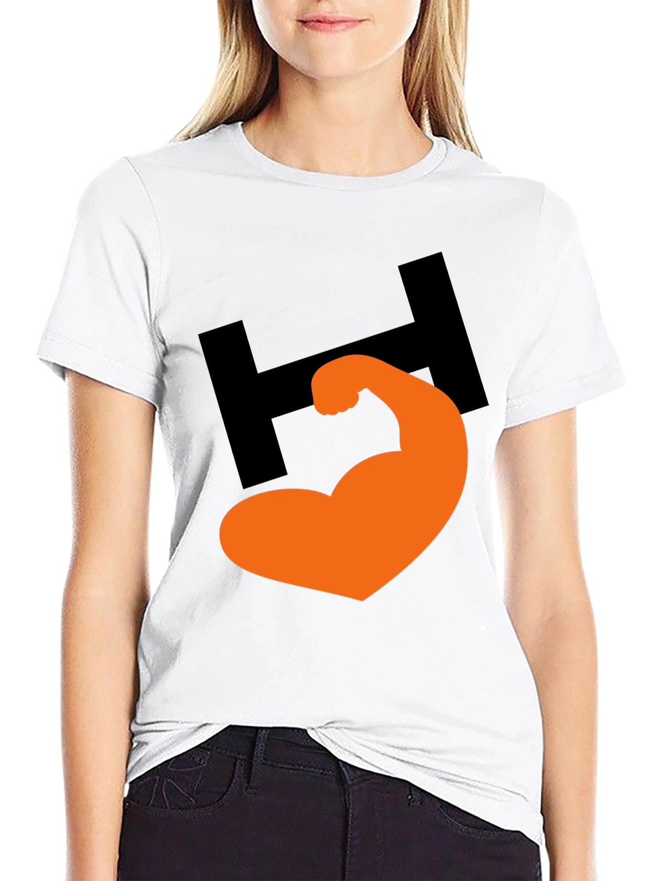 Bold Graphic Tee - H Muscle Design