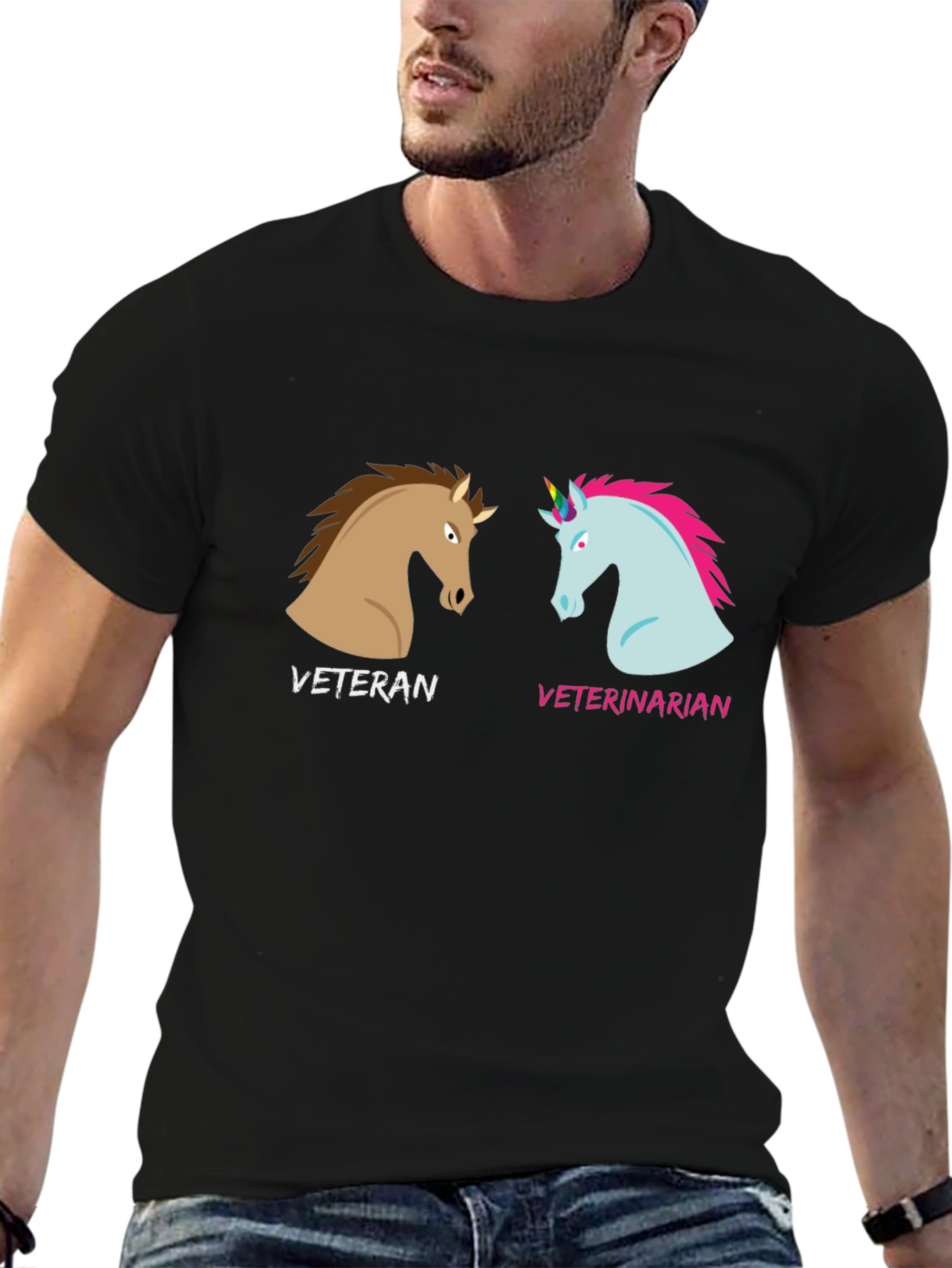 Veteran Veterinarian Graphic Tee