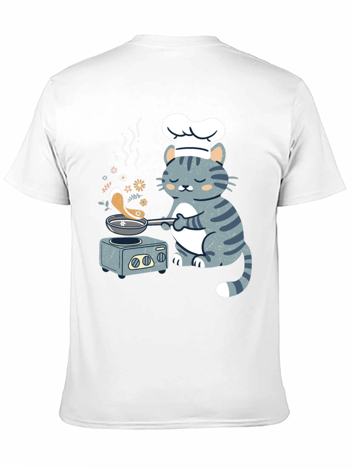 Chef Cat T-Shirt - Funny Cooking Kitten Tee