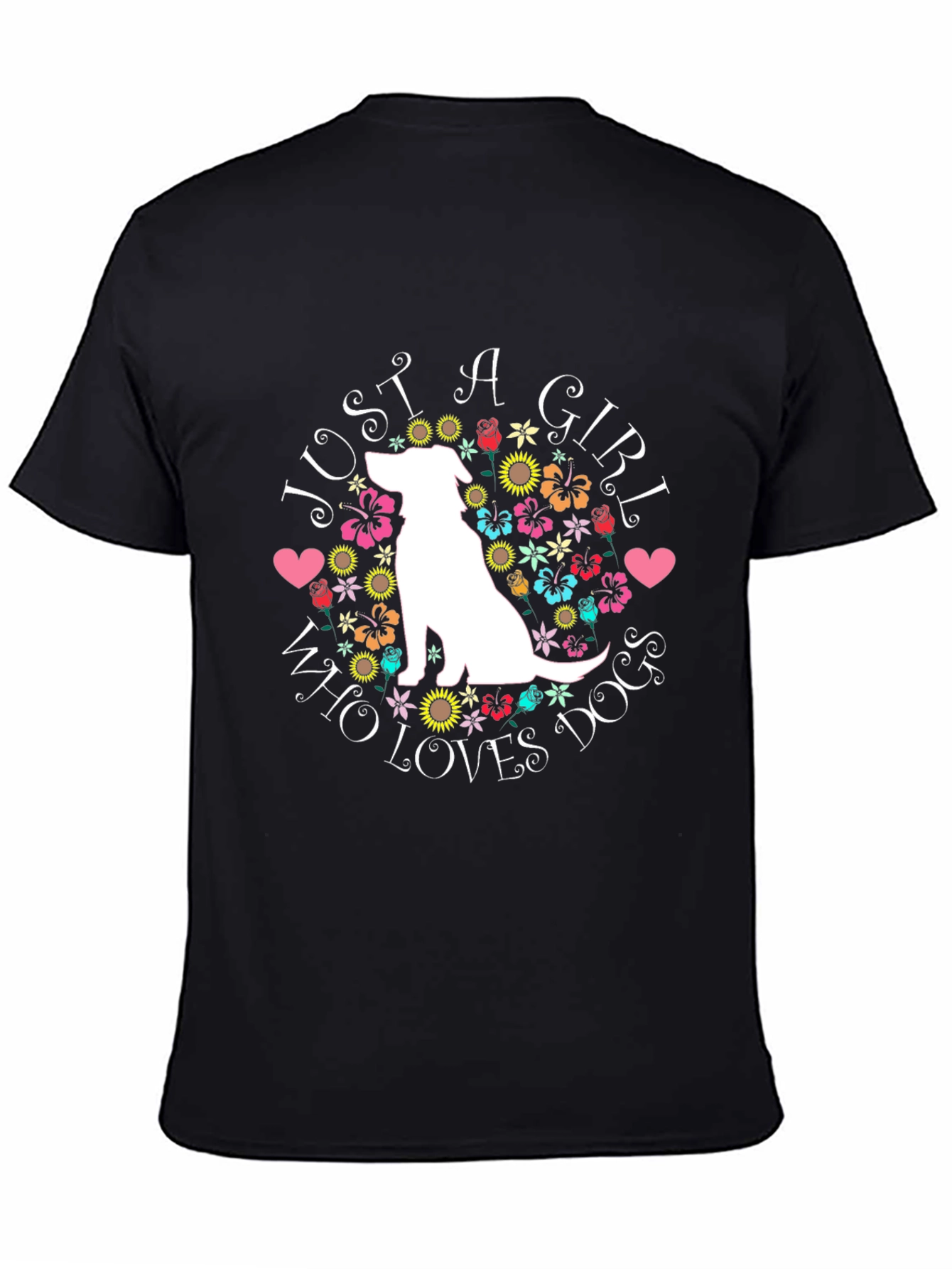 Just A Girl Who Loves Dogs T-Shirt
