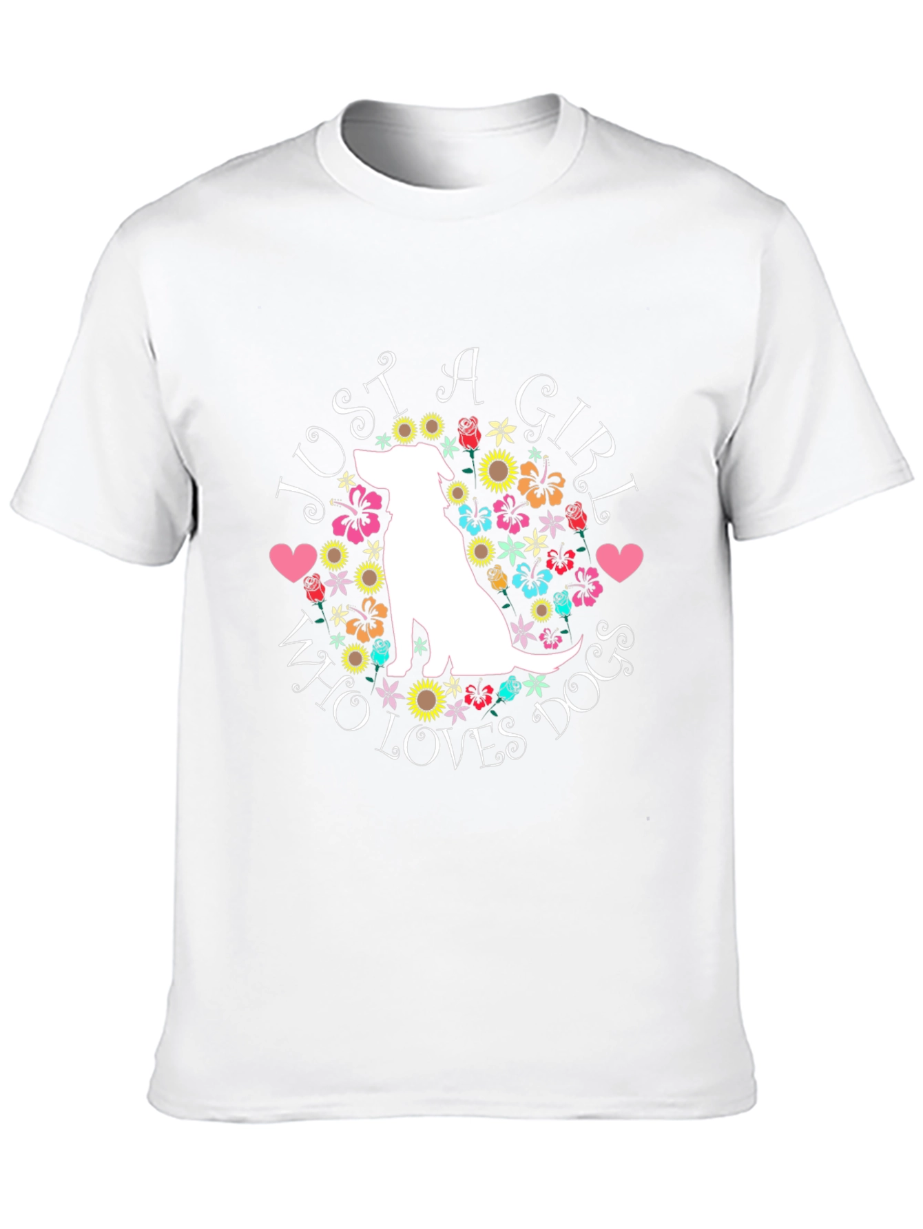 Just A Girl Who Loves Dogs T-Shirt
