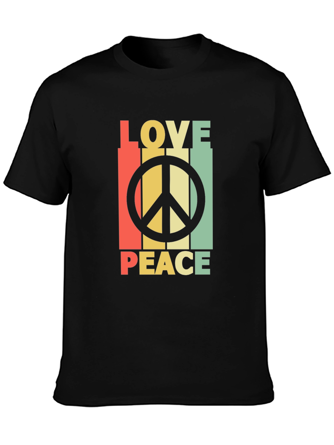 Love & Peace Retro T-Shirt