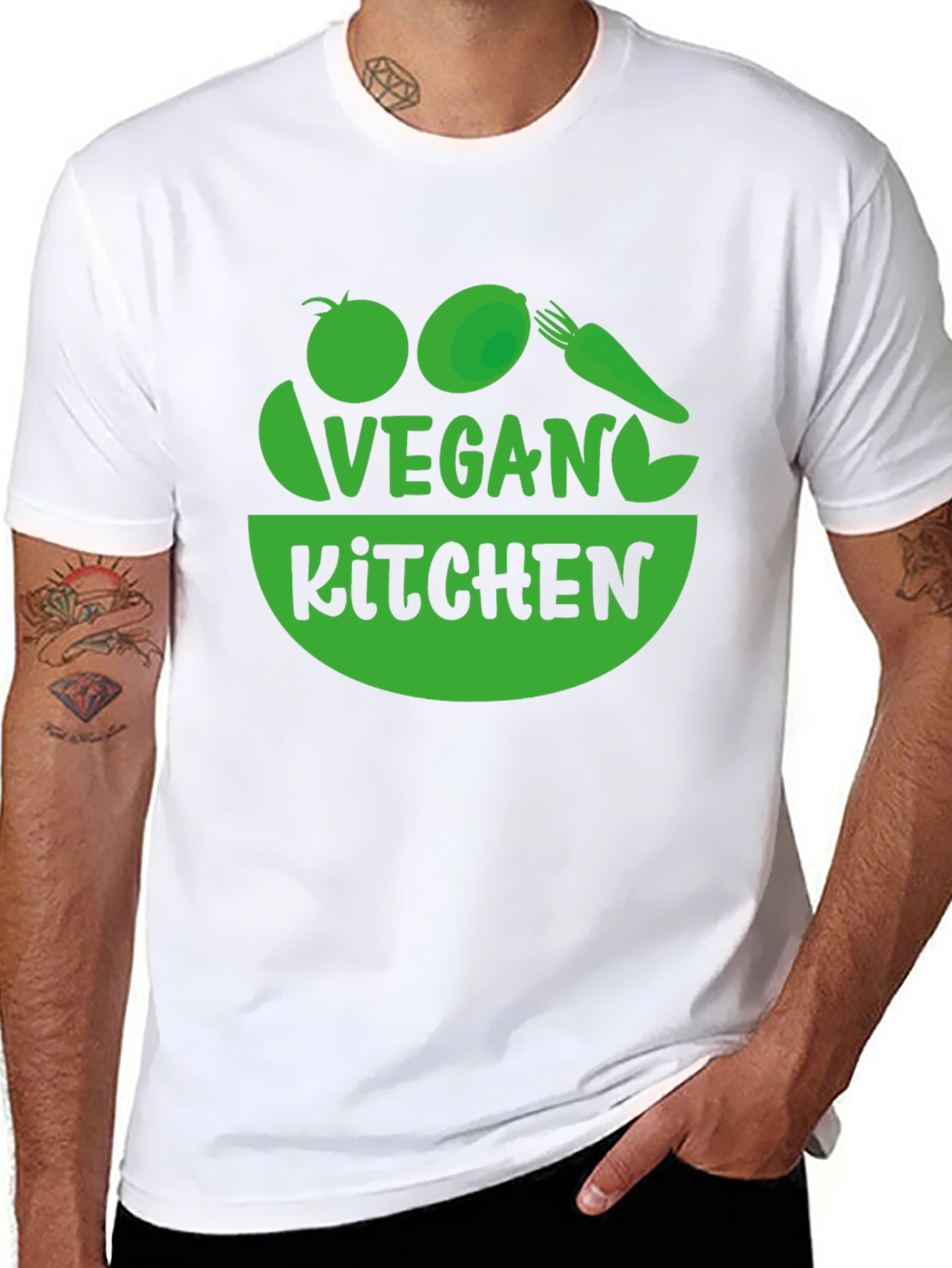 Vegan Kitchen Graphic T-Shirt