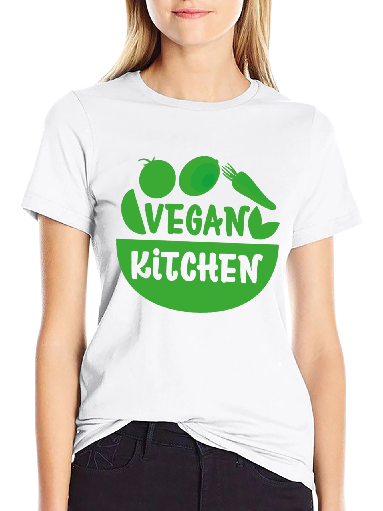 Vegan Kitchen Graphic T-Shirt