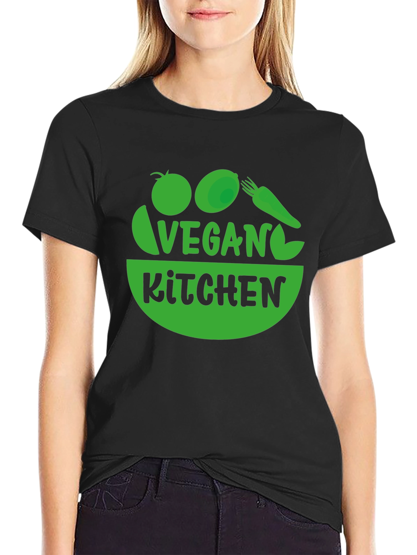 Vegan Kitchen Graphic T-Shirt