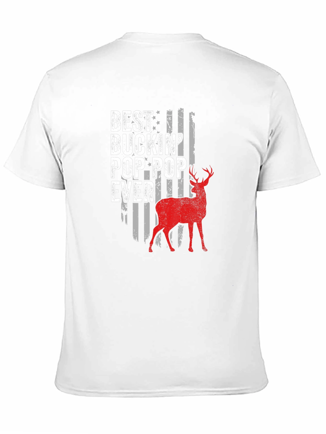 Best Buckin Pop-Pop Ever Black T-Shirt