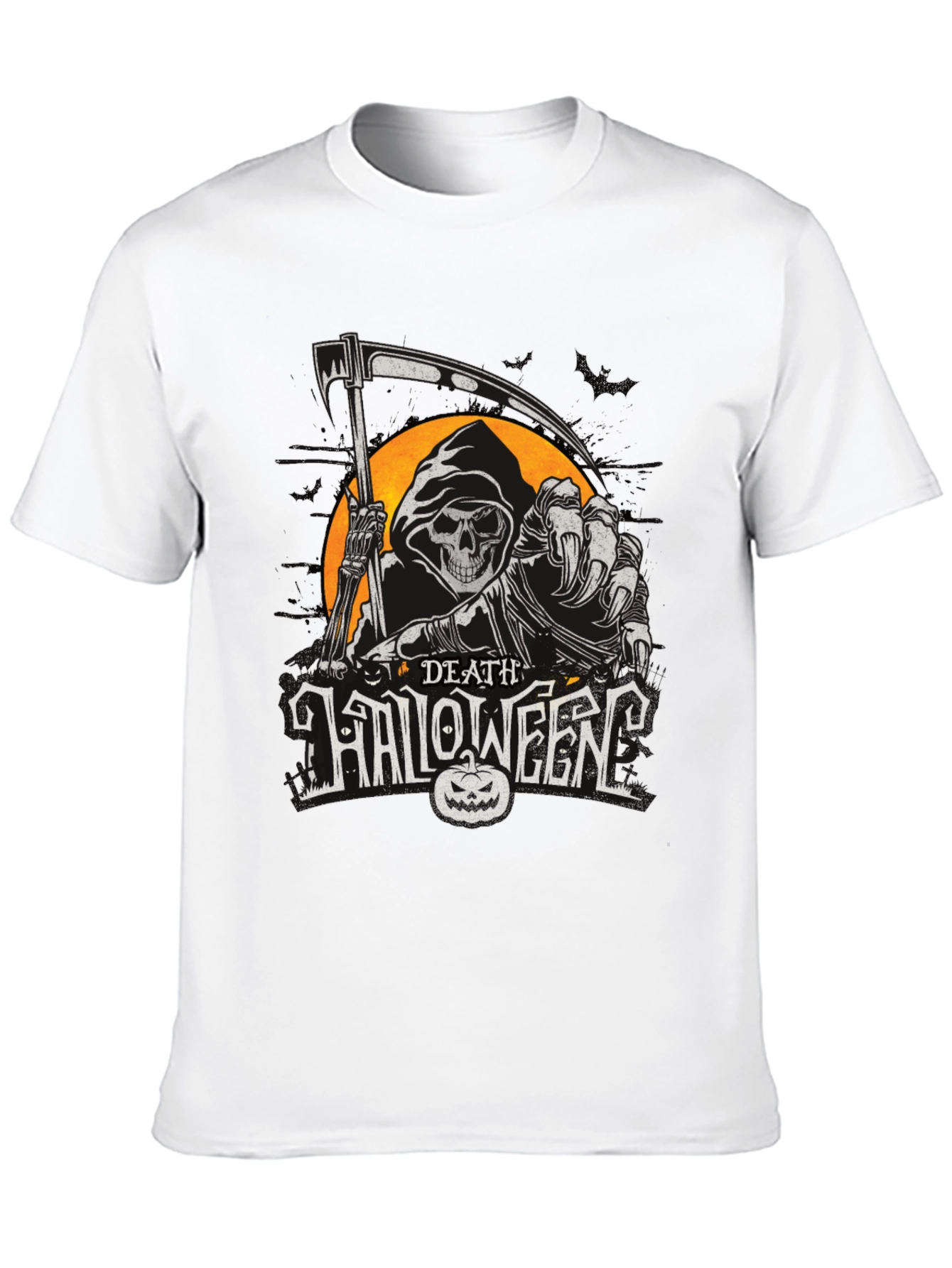 Death Halloween Graphic T-Shirt