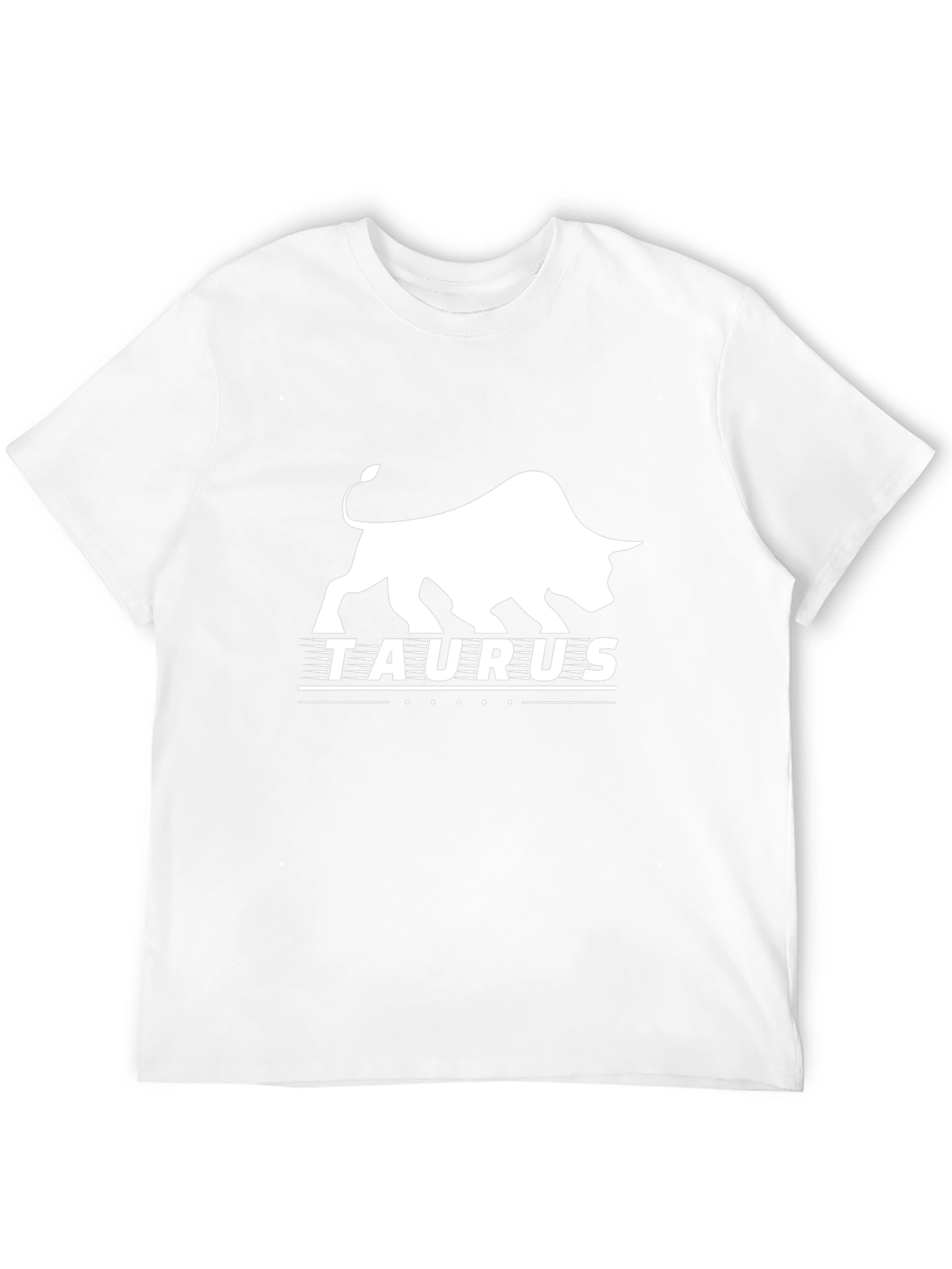 Taurus Zodiac Black Graphic T-Shirt