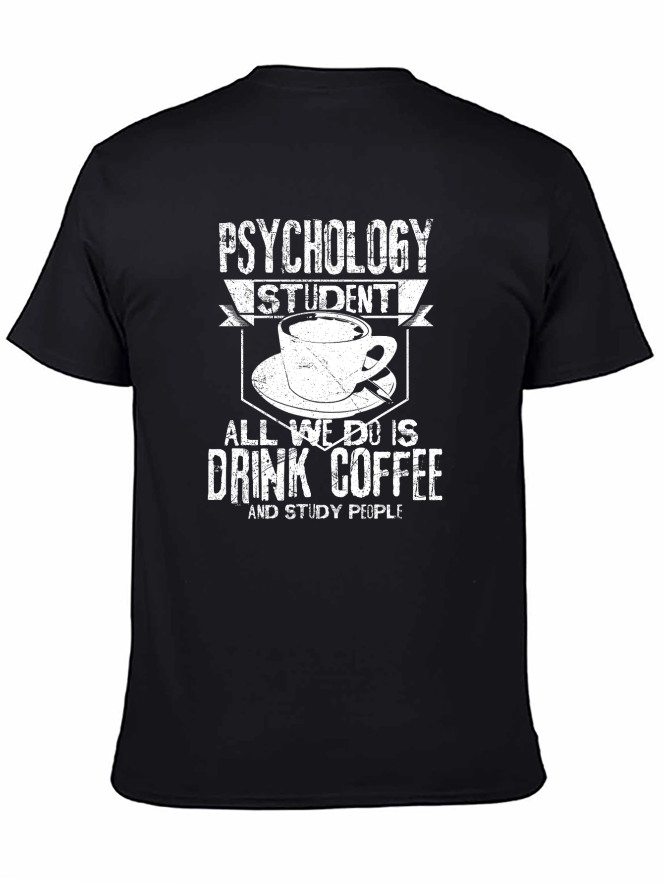 Psychology Student Coffee T-Shirt