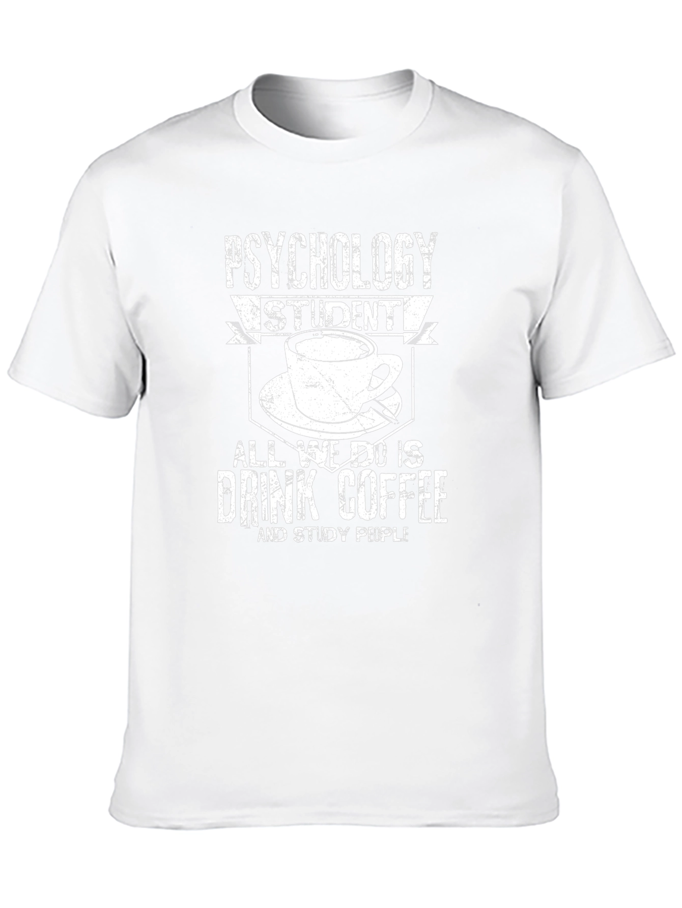 Psychology Student Coffee T-Shirt