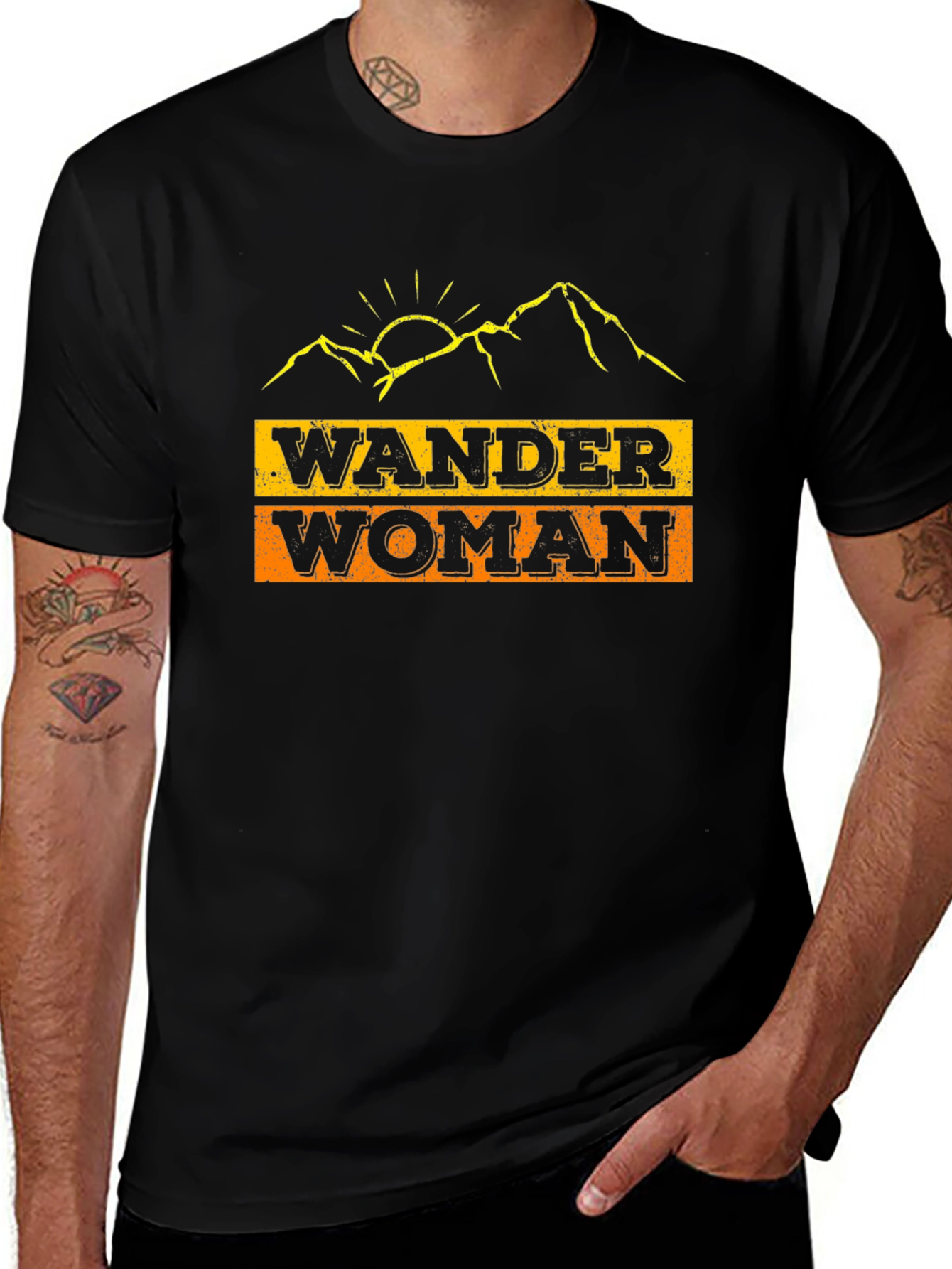 Wander Woman Graphic Tee - Nature Lover Shirt