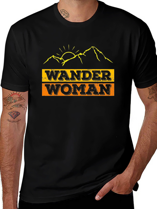 Wander Woman Graphic Tee - Nature Lover Shirt