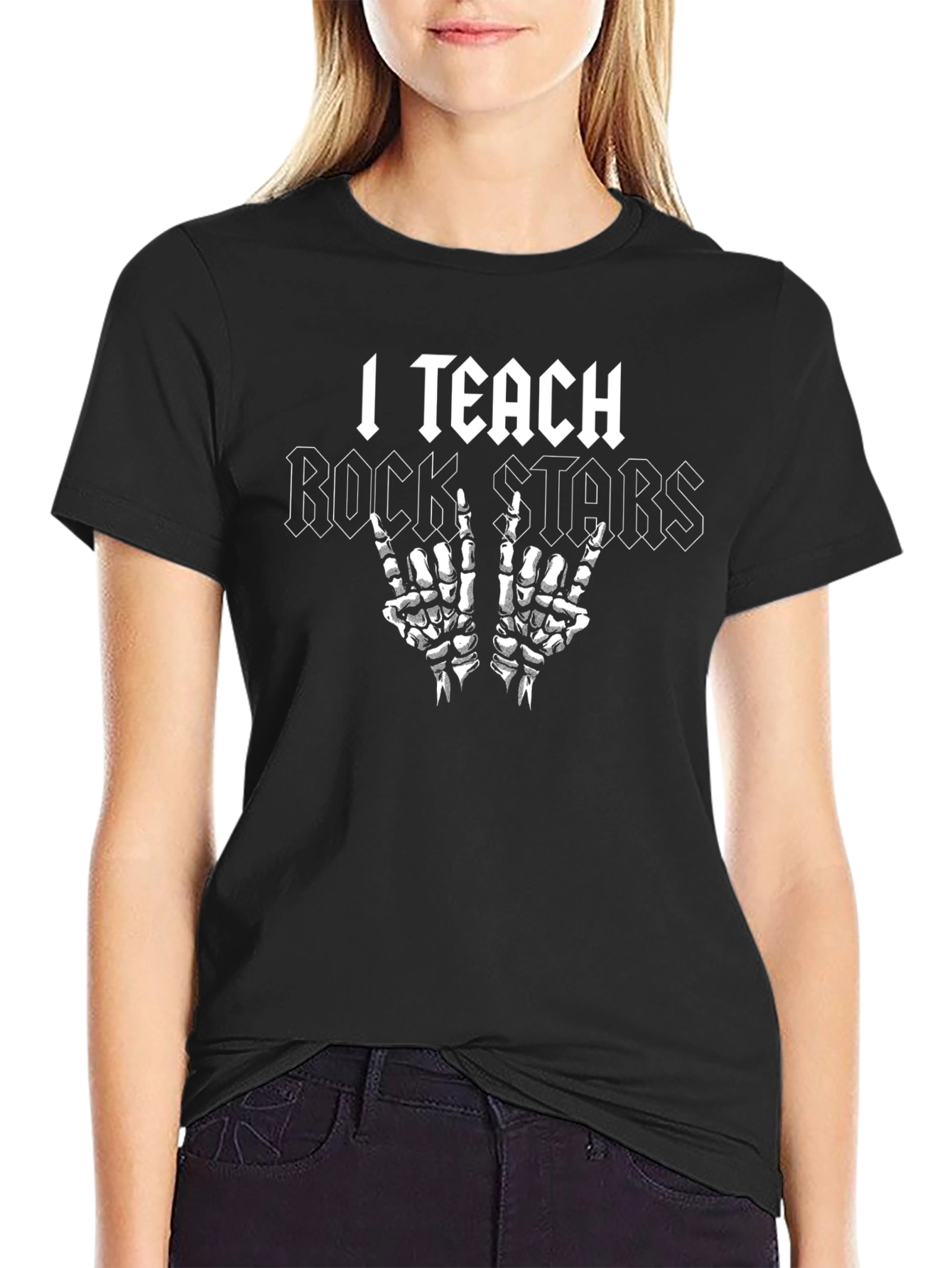 I Teach Rock Stars Graphic T-Shirt