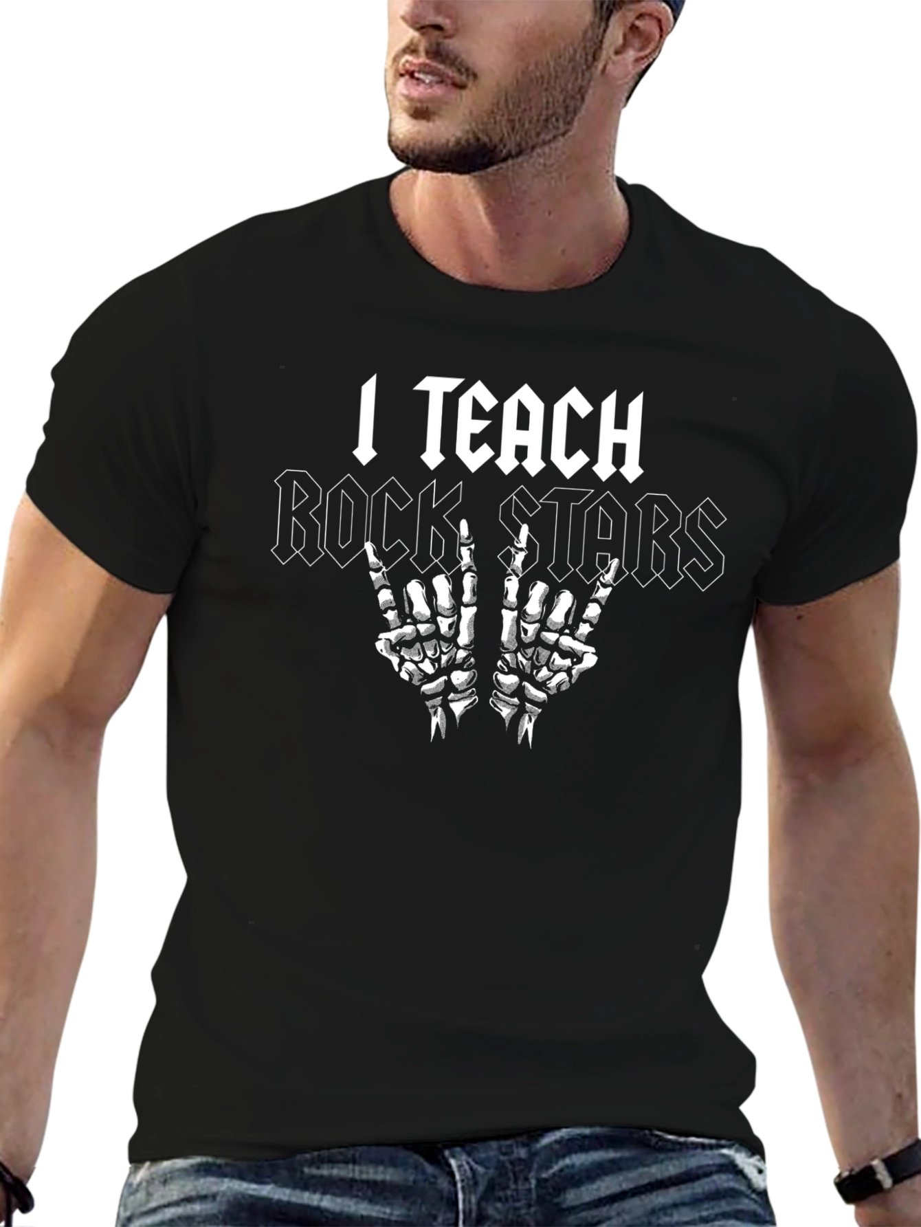 I Teach Rock Stars Graphic T-Shirt