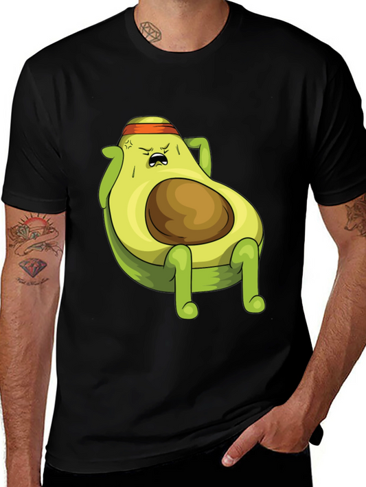 Avocado Gym Workout T-Shirt - Funny Fitness Tee