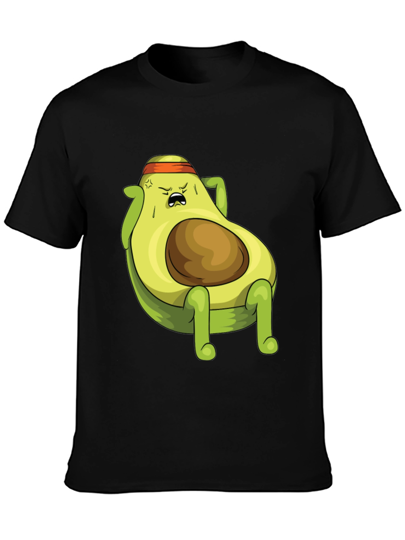 Avocado Gym Workout T-Shirt - Funny Fitness Tee