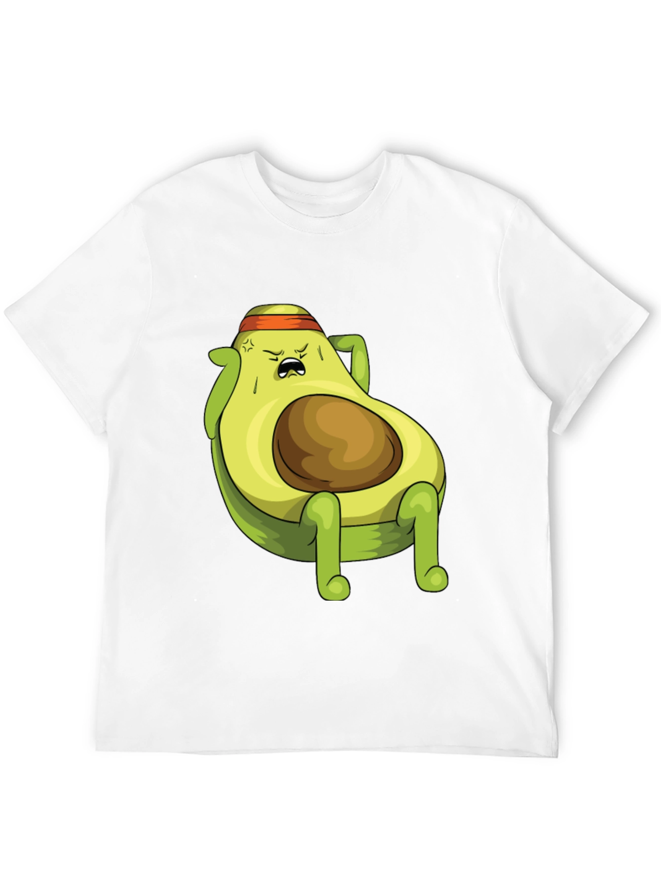 Avocado Gym Workout T-Shirt - Funny Fitness Tee
