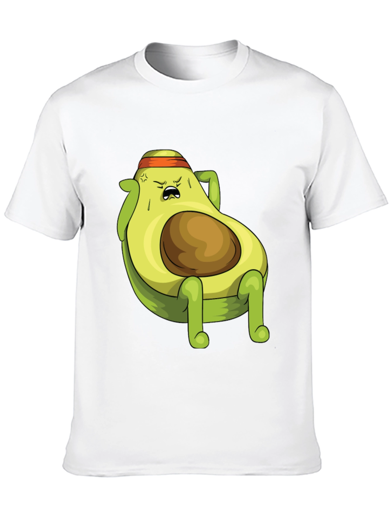 Avocado Gym Workout T-Shirt - Funny Fitness Tee