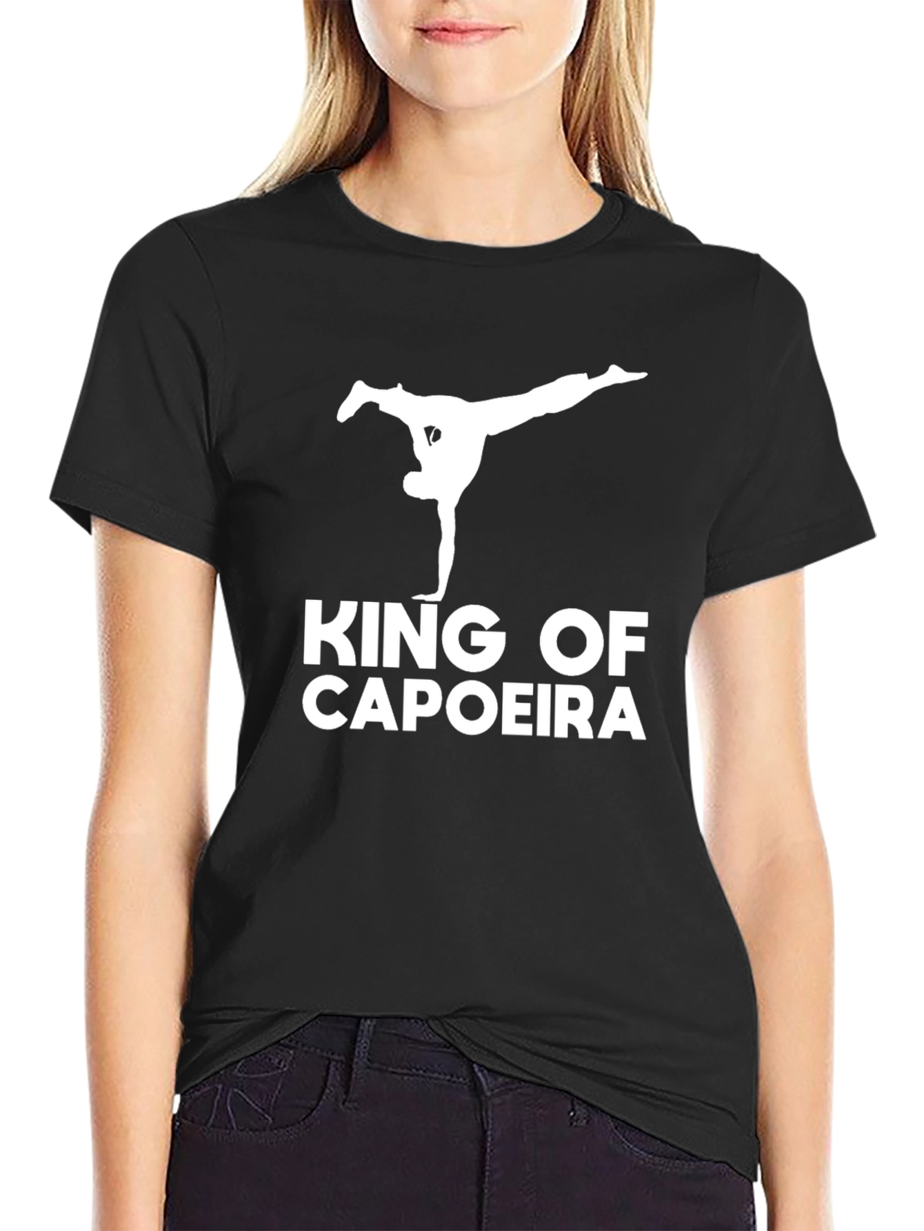 King of Capoeira Black T-Shirt