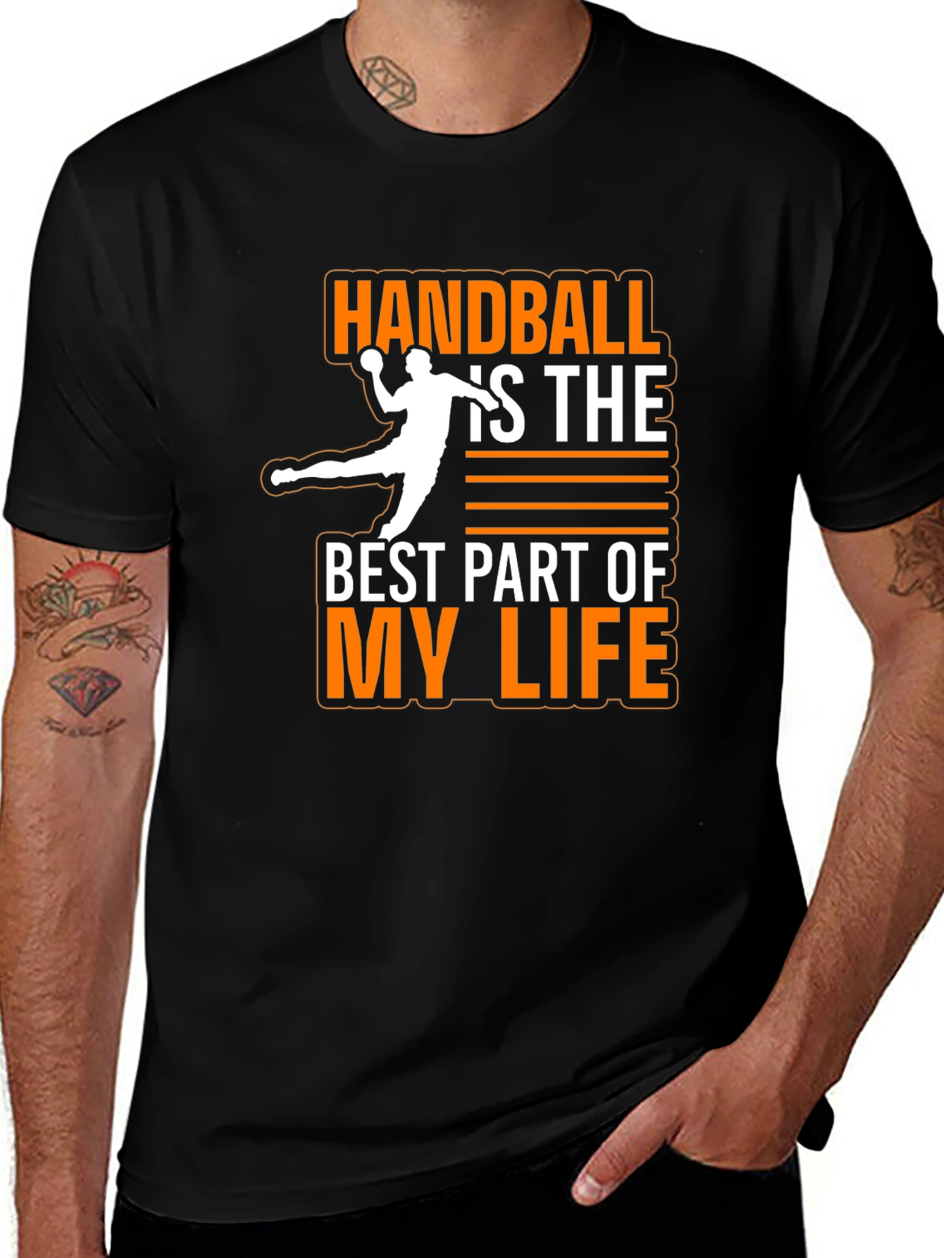 Handball Is The Best Part of My Life T-Shirt