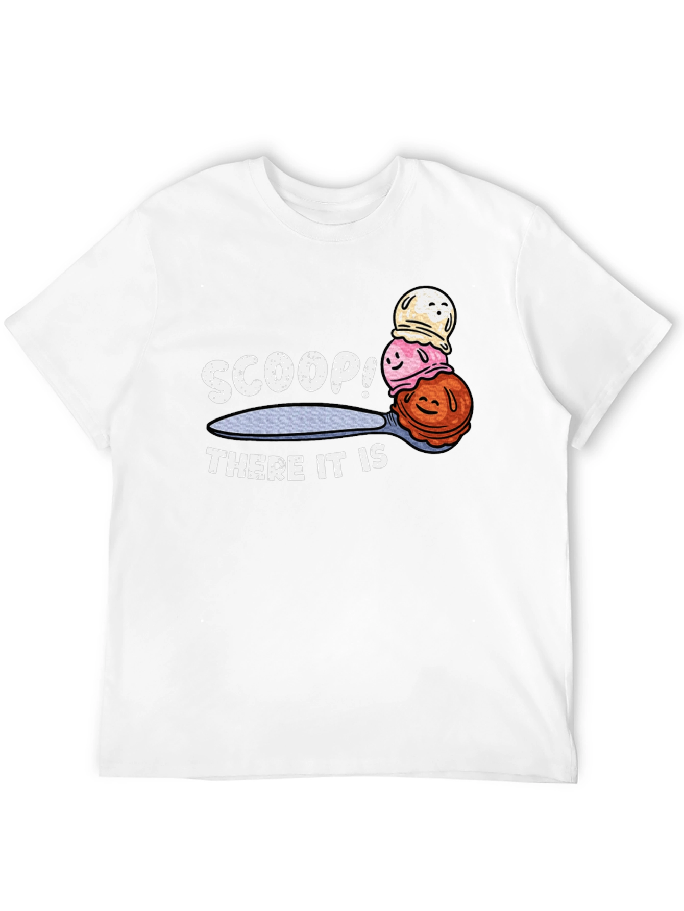 Scoop! There it is! Graphic T-Shirt