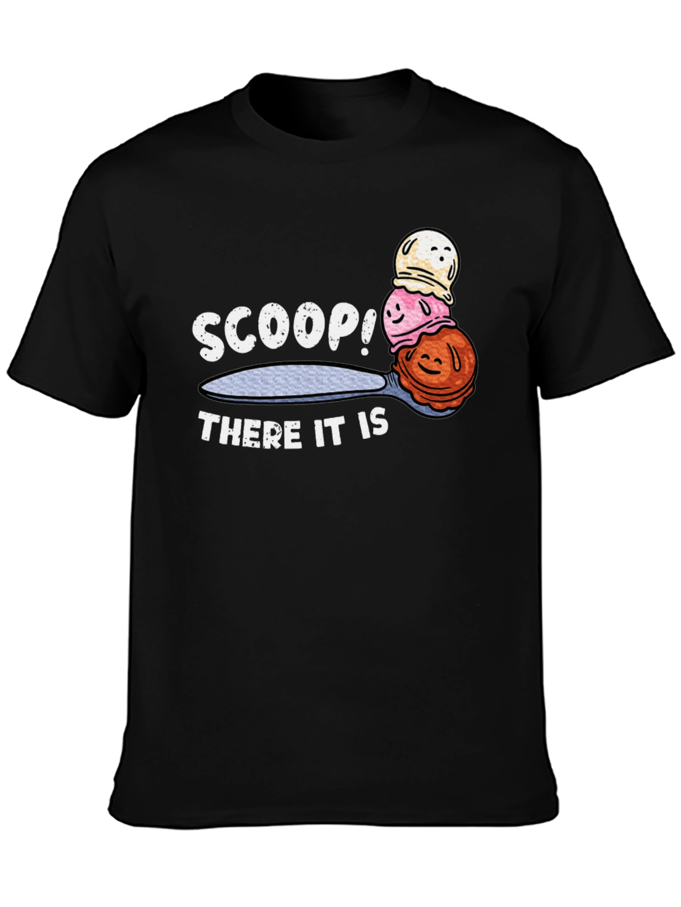 Scoop! There it is! Graphic T-Shirt