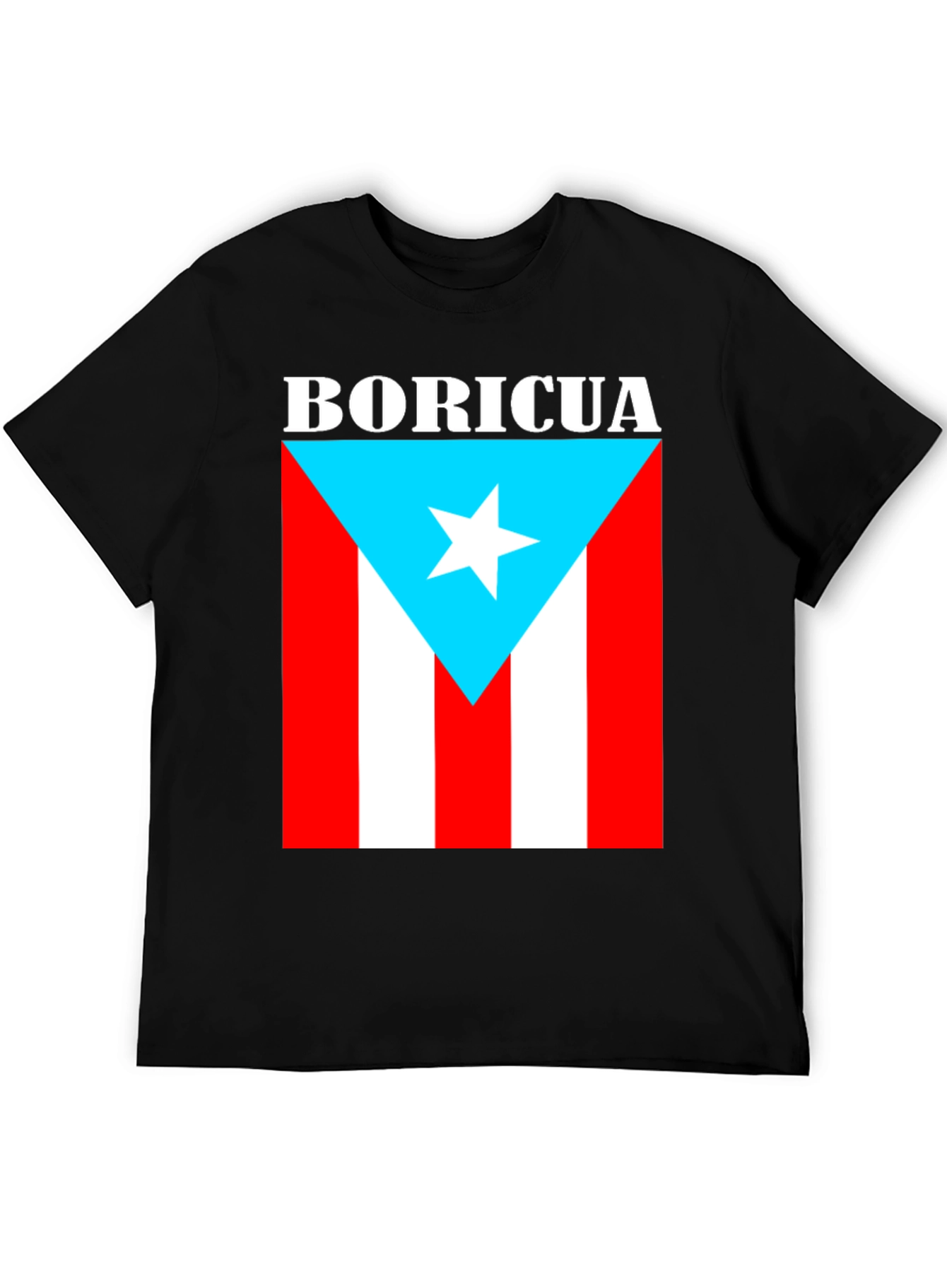 Boricua Flag T-Shirt Puerto Rico Pride