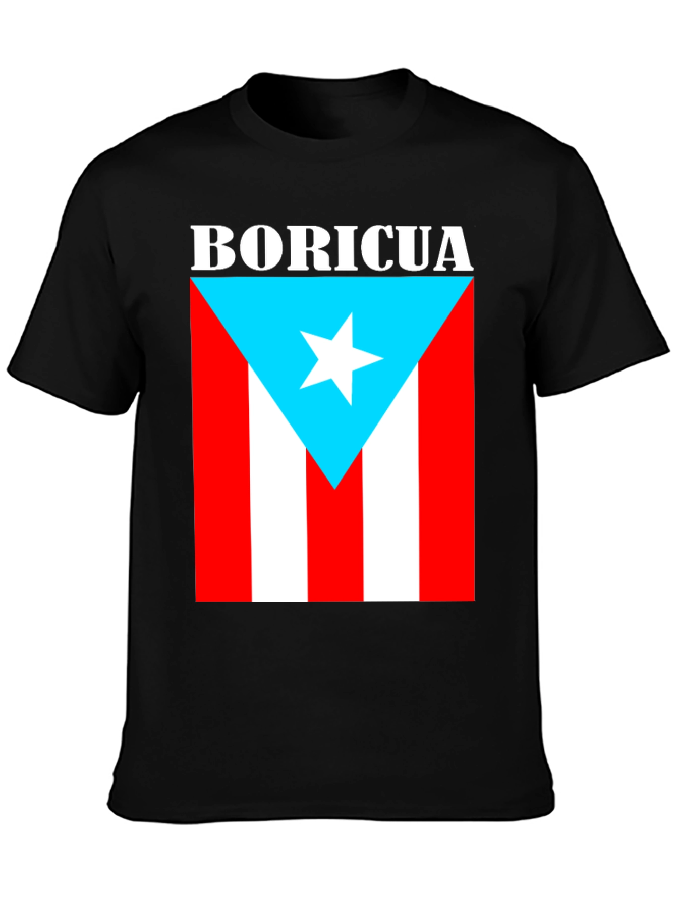 Boricua Flag T-Shirt Puerto Rico Pride