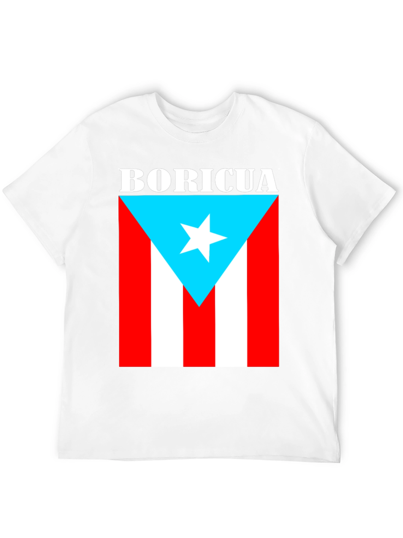 Boricua Flag T-Shirt Puerto Rico Pride