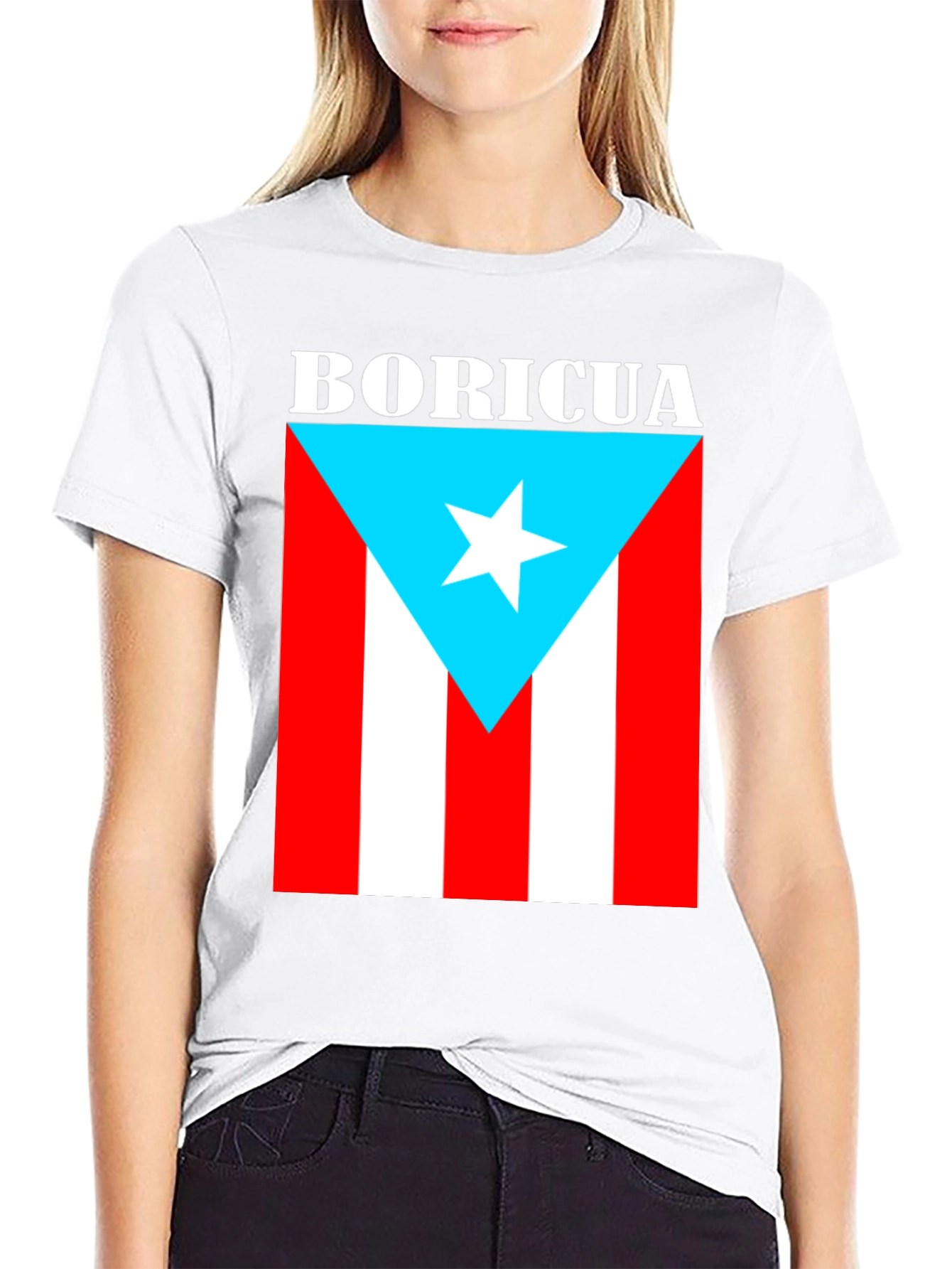 Boricua Flag T-Shirt Puerto Rico Pride