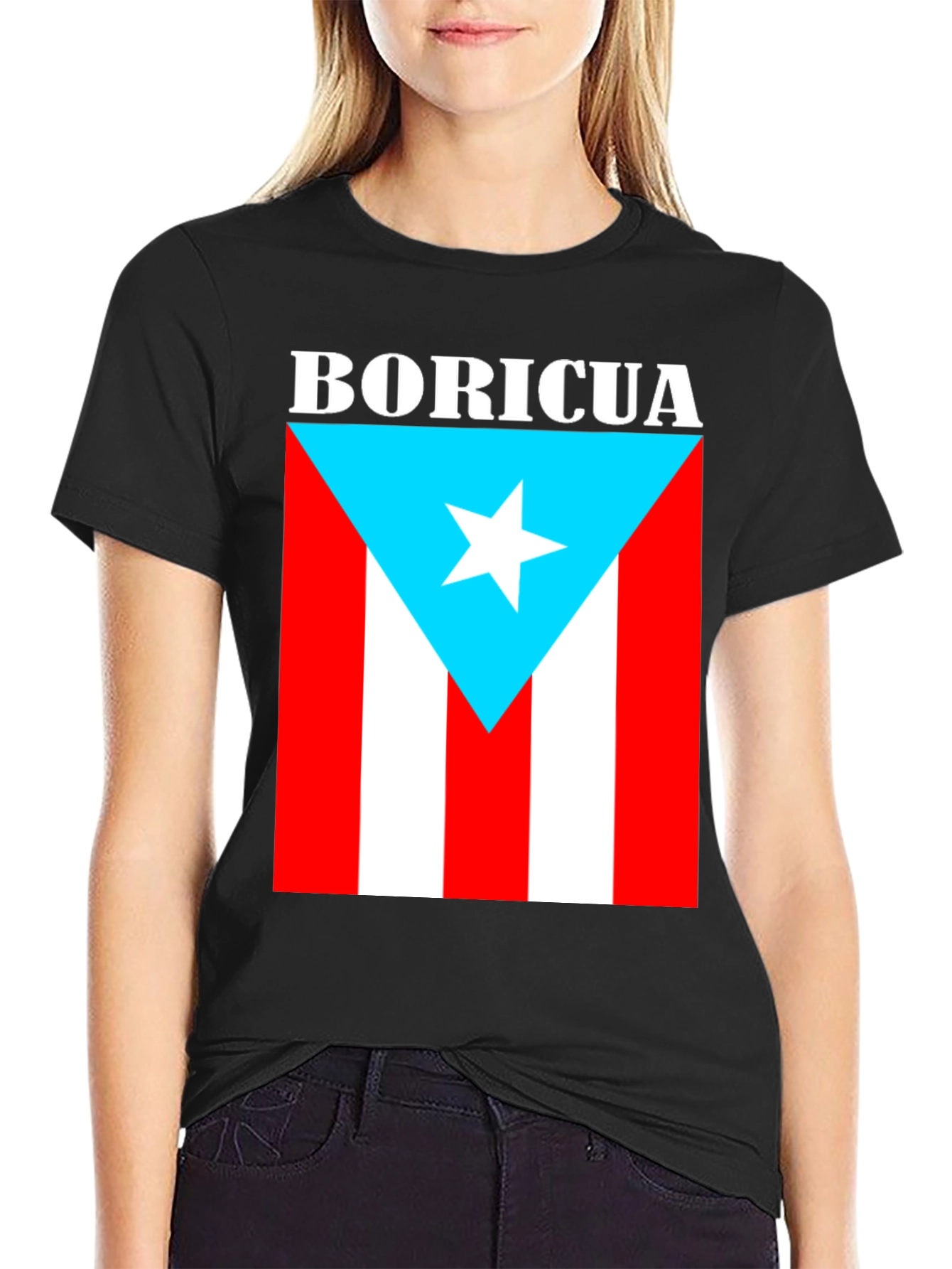 Boricua Flag T-Shirt Puerto Rico Pride