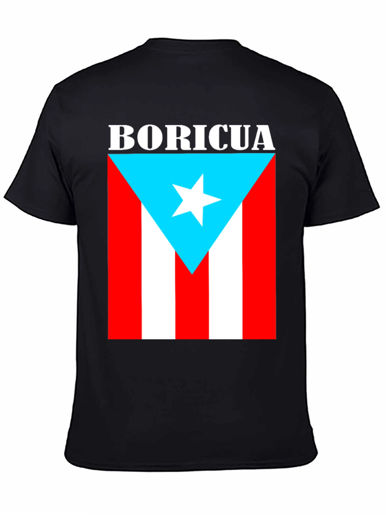 Boricua Flag T-Shirt Puerto Rico Pride