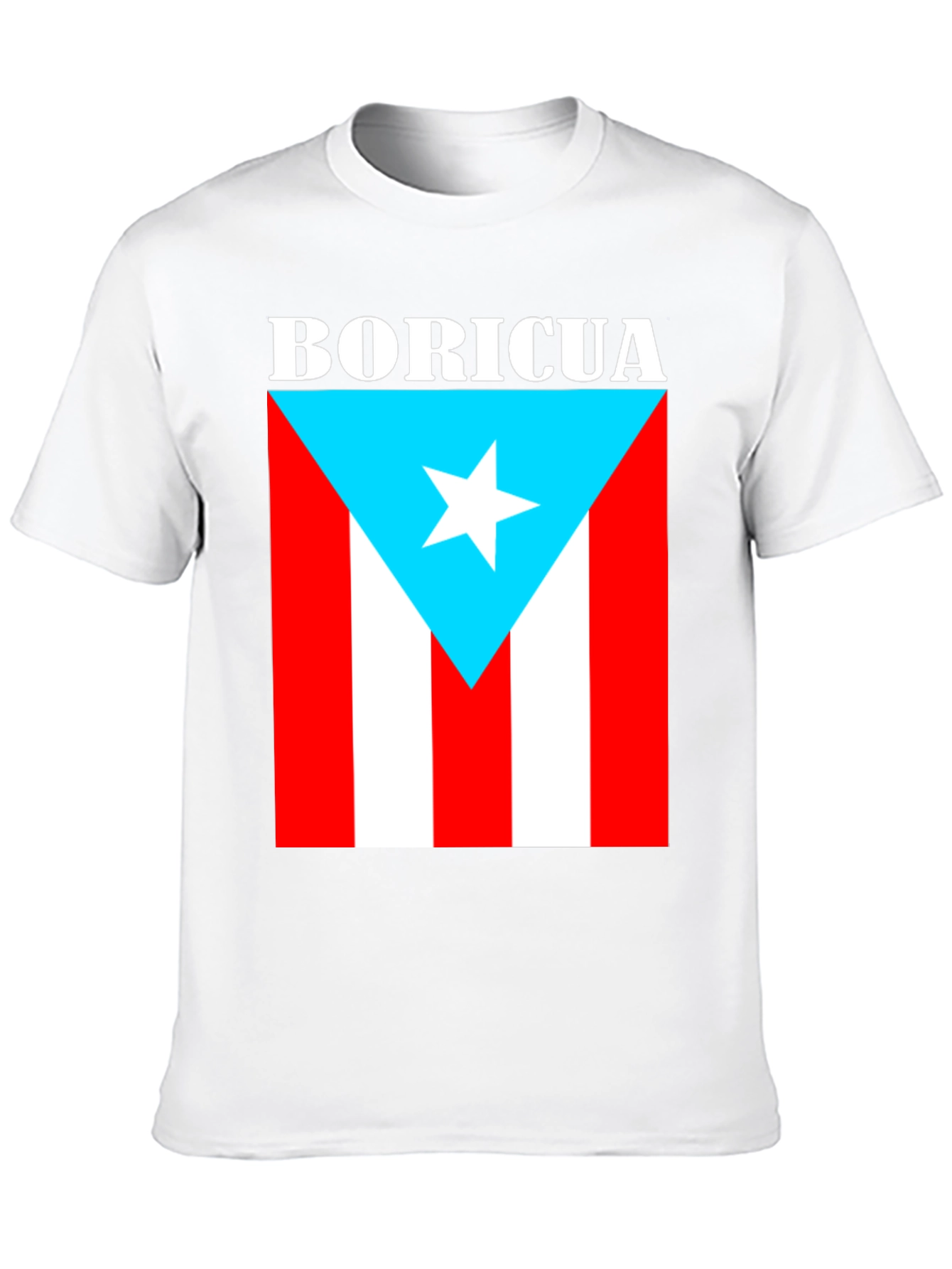 Boricua Flag T-Shirt Puerto Rico Pride