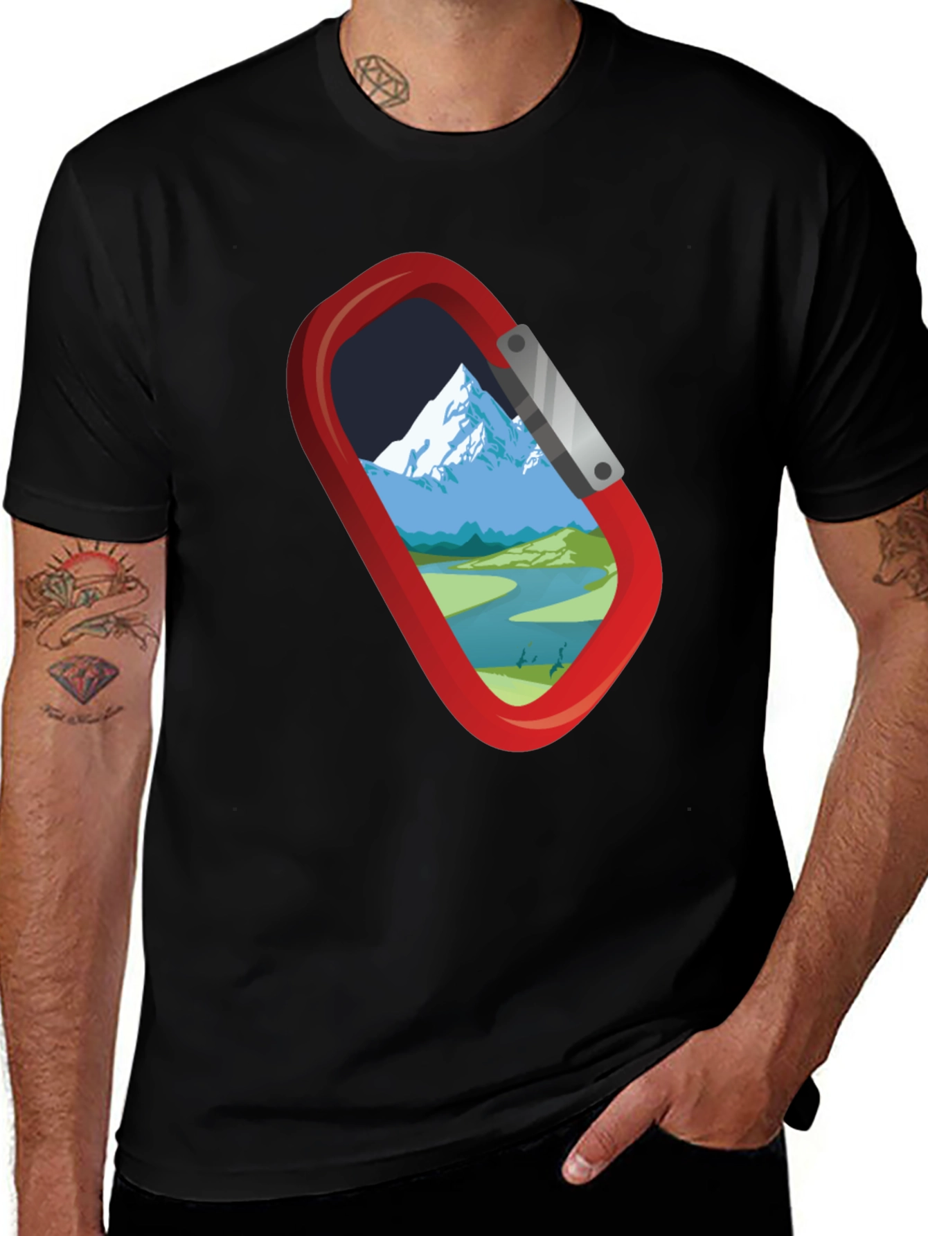 Outdoor Adventure Carabiner T-Shirt