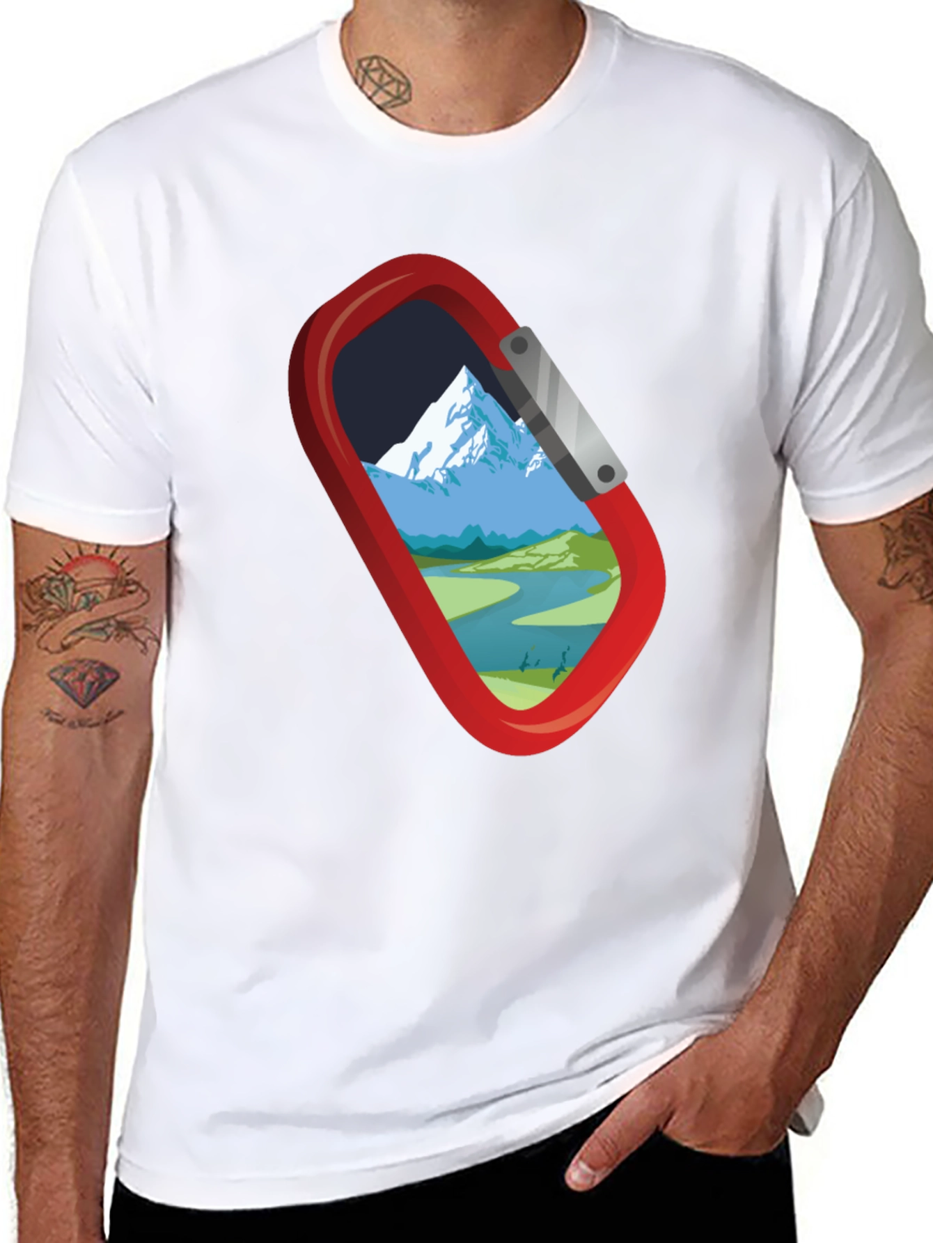 Outdoor Adventure Carabiner T-Shirt