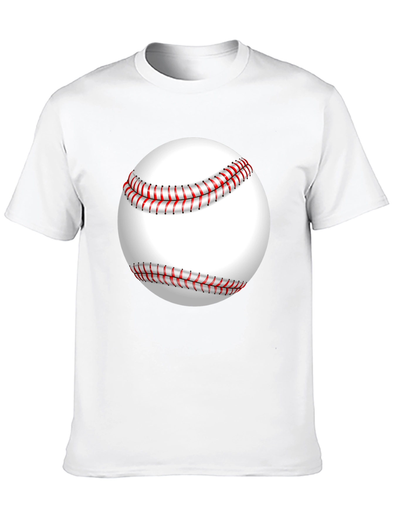 Baseball Graphic Black T-Shirt